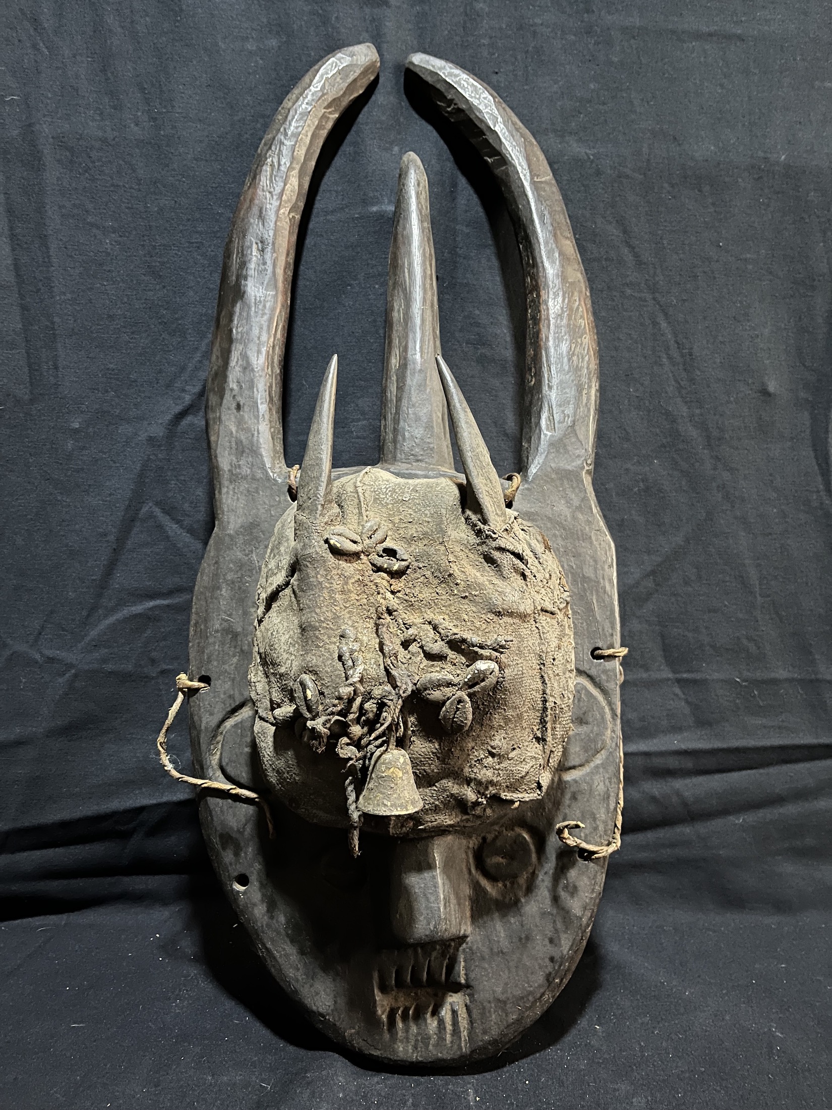 Masque Koranko initiatique — Koranko, Guinée/Sierra Léone — Art tribal Africain