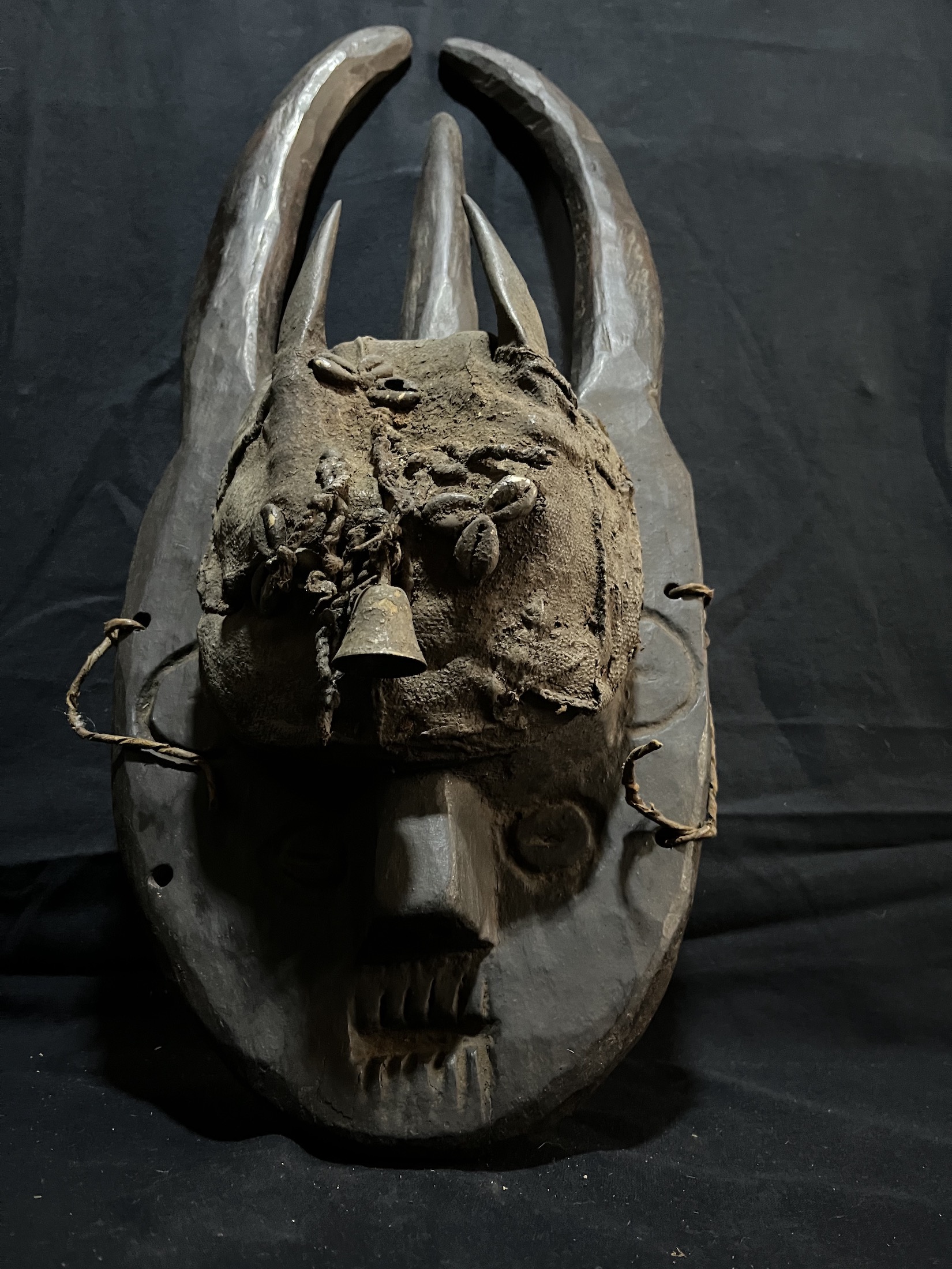 Photo 2 — Masque Koranko initiatique — Koranko, Guinée/Sierra Léone — Art tribal Africain