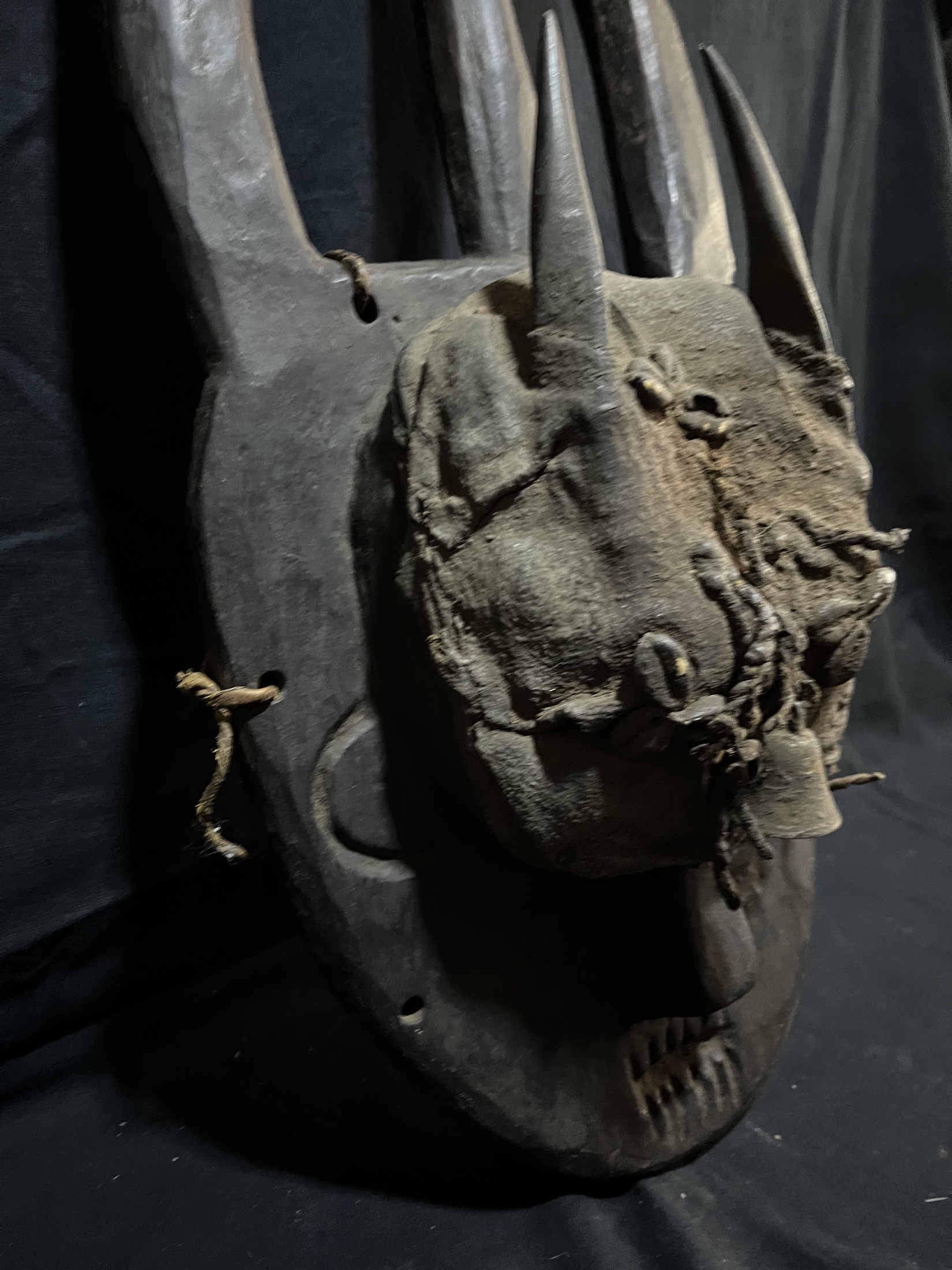 Photo 5 — Masque Koranko initiatique — Koranko, Guinée/Sierra Léone — Art tribal Africain