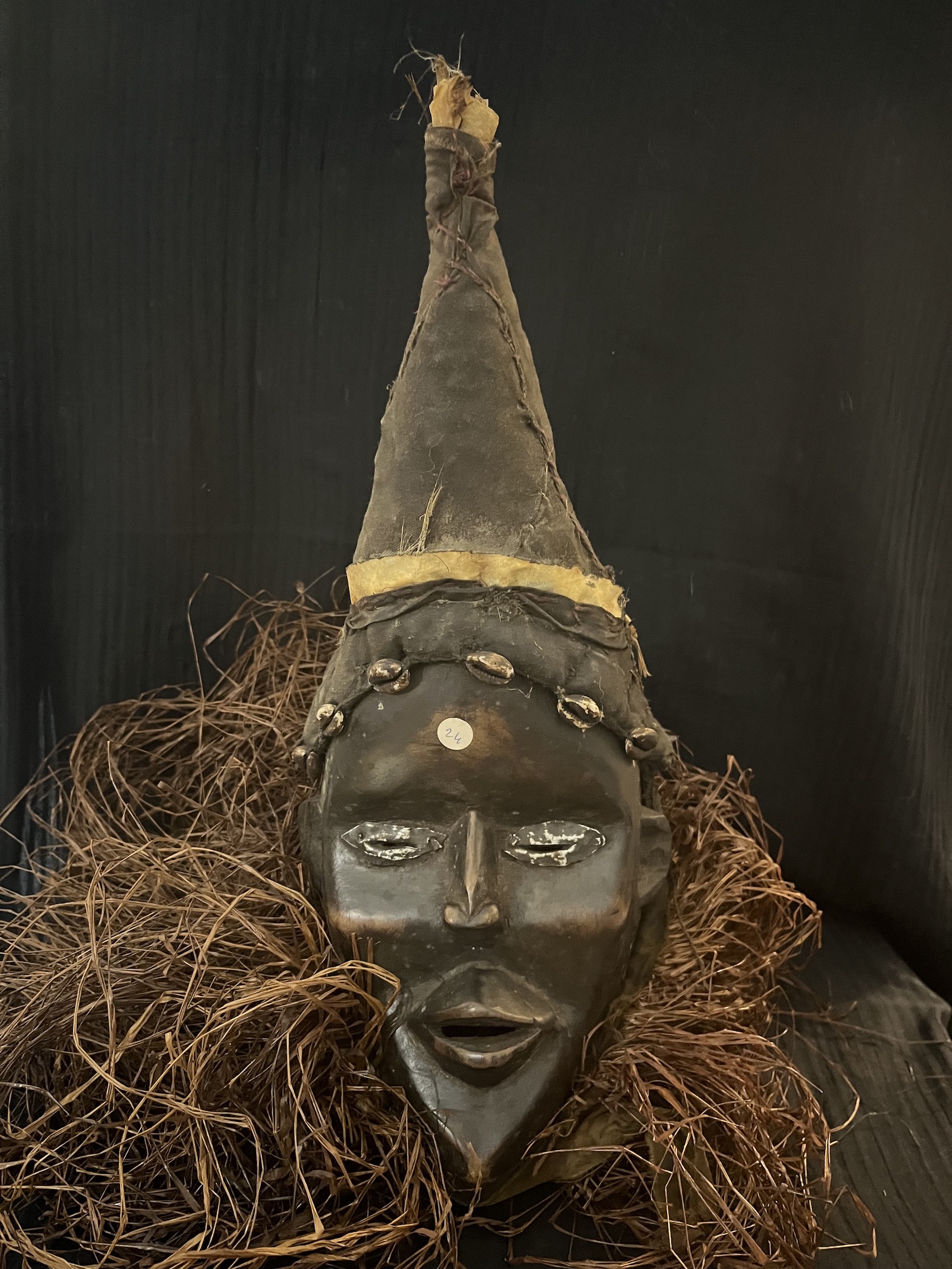Photo 2 — Masque Cérémonial DAN — Dan, Côte d’Ivoire — Art tribal Africain