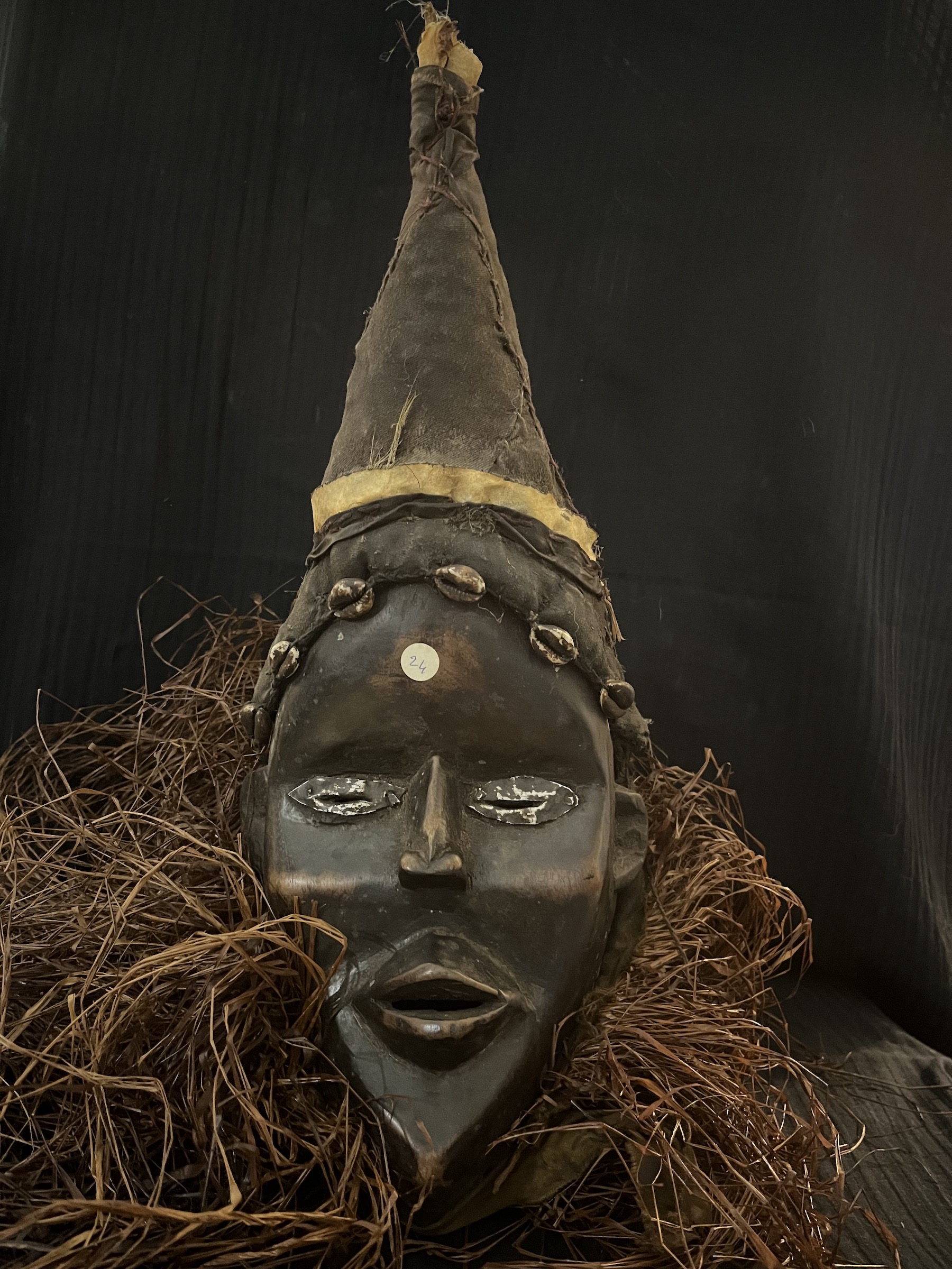Photo 4 — Masque Cérémonial DAN — Dan, Côte d’Ivoire — Art tribal Africain