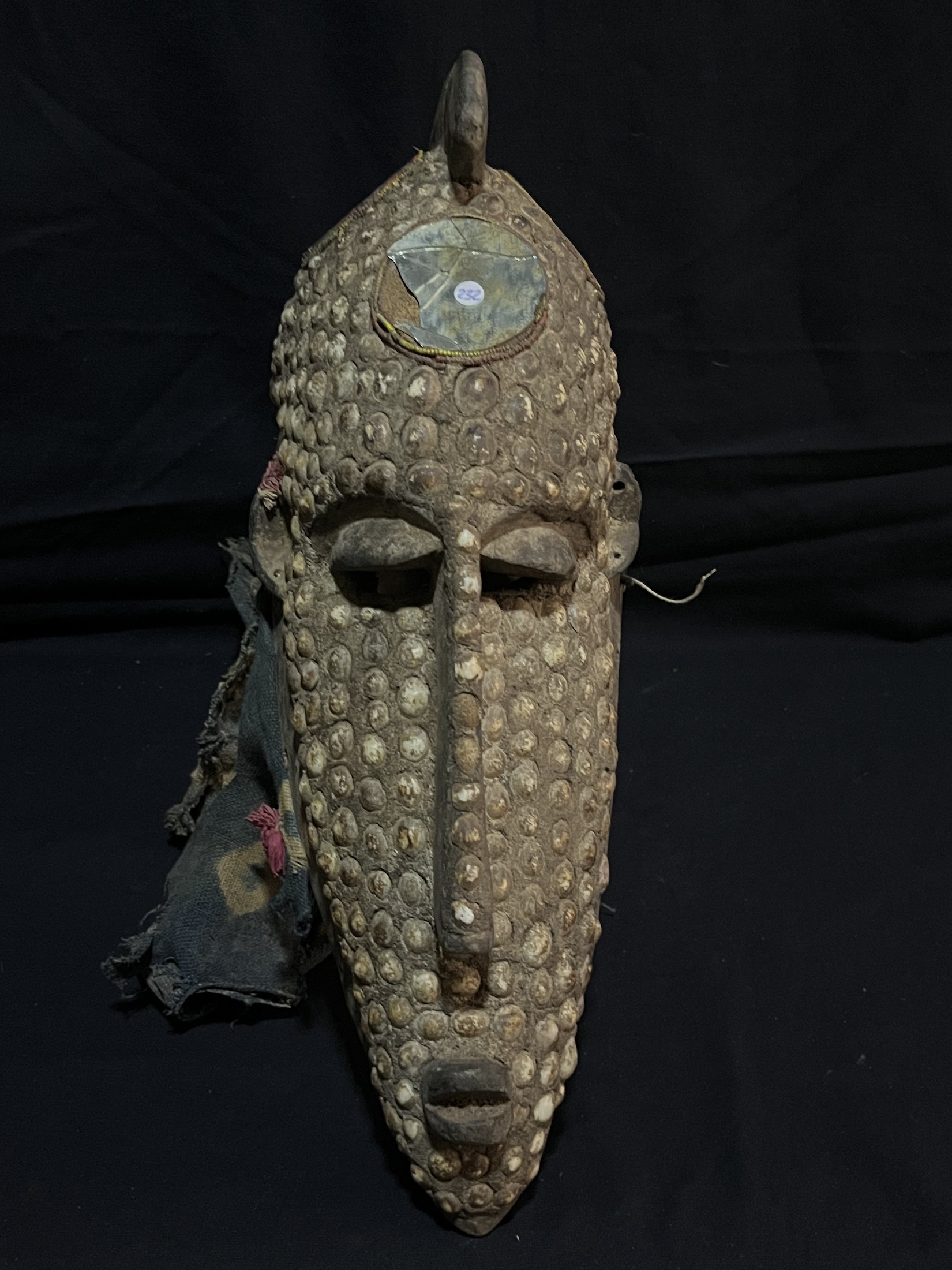 Masque-casque d’initiation – N’tomo — N&rsquo;Tomo_Bambara, Mali — Art tribal Africain