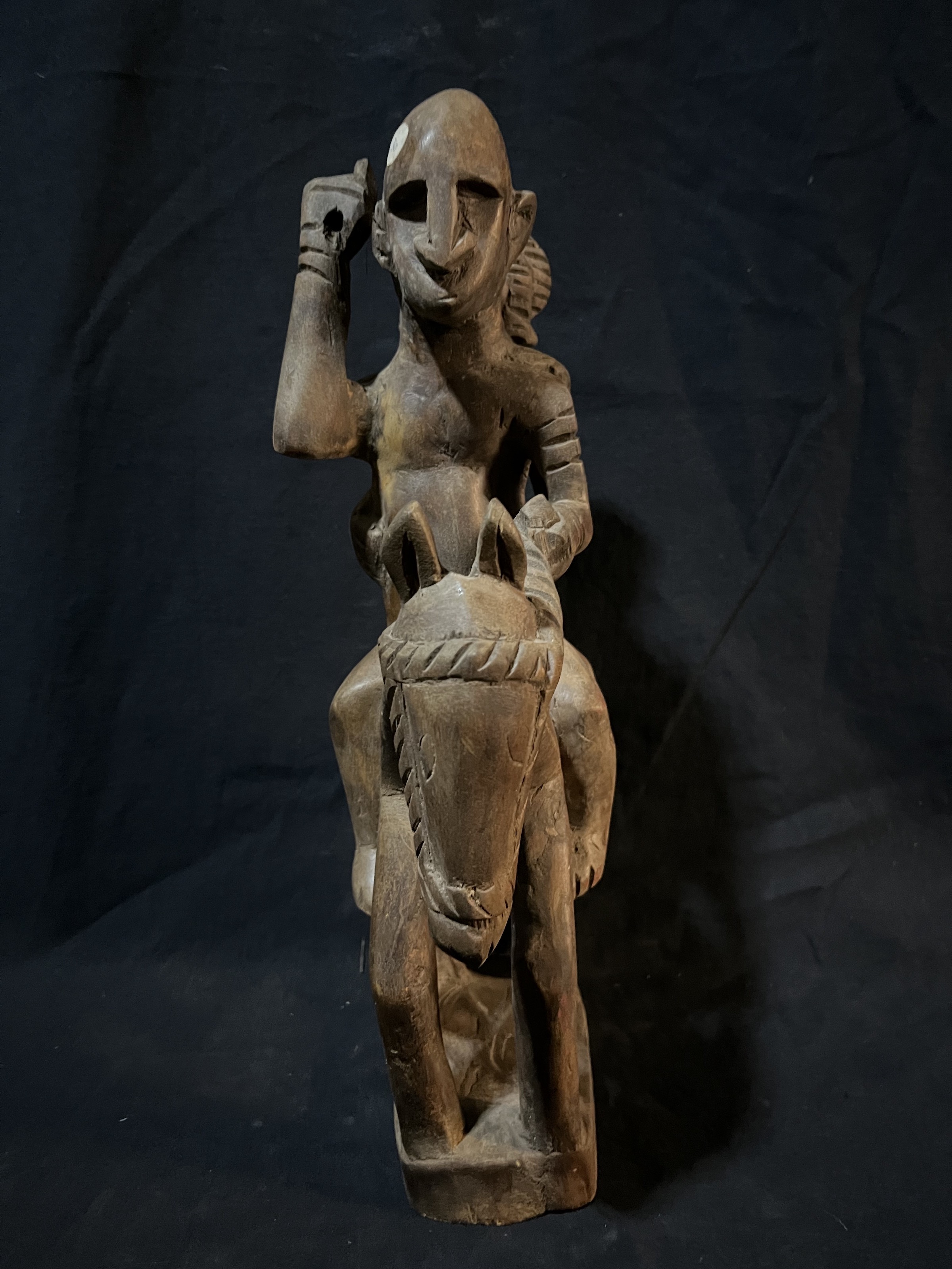 Couple équestre — Dogon, Mali — Art tribal Africain