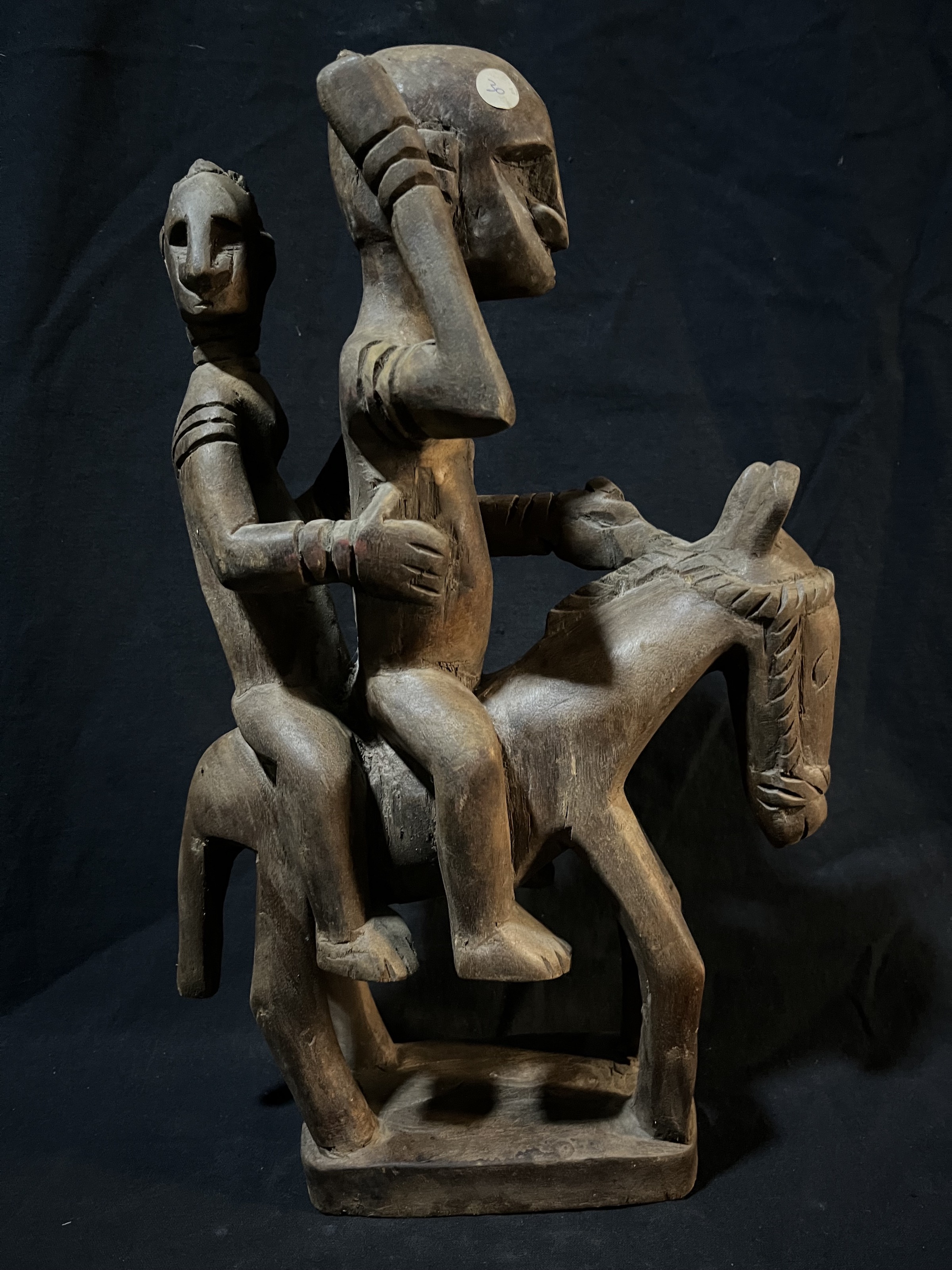 Photo 2 — Couple équestre — Dogon, Mali — Art tribal Africain