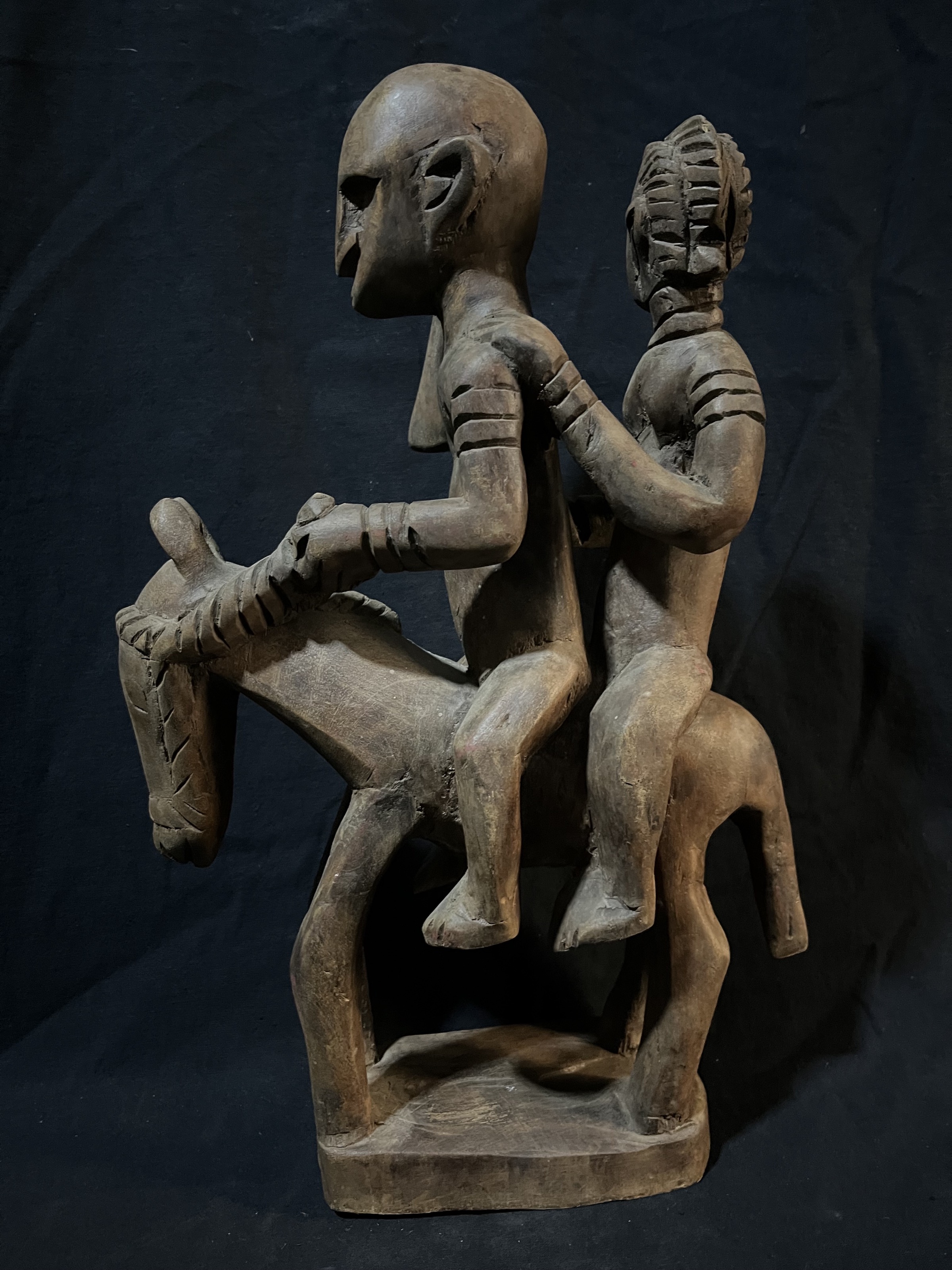 Photo 3 — Couple équestre — Dogon, Mali — Art tribal Africain
