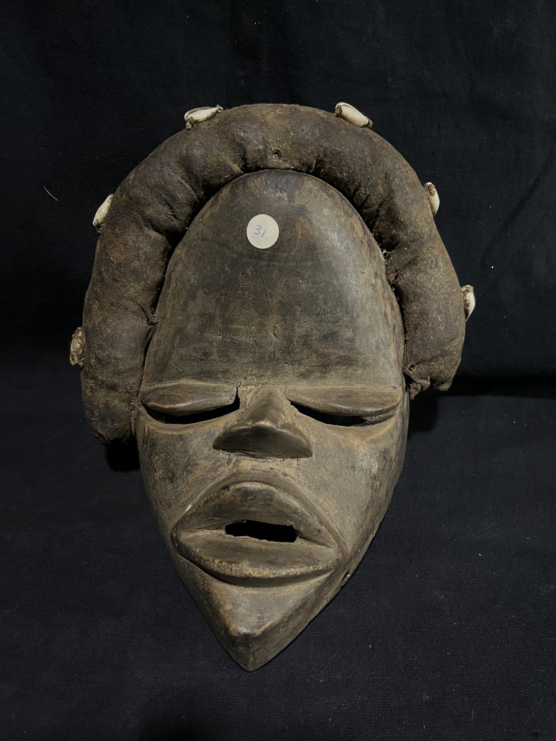 Photo 2 — Masque DEANGLE DAN — Dan, Côte d’Ivoire — Art tribal Africain