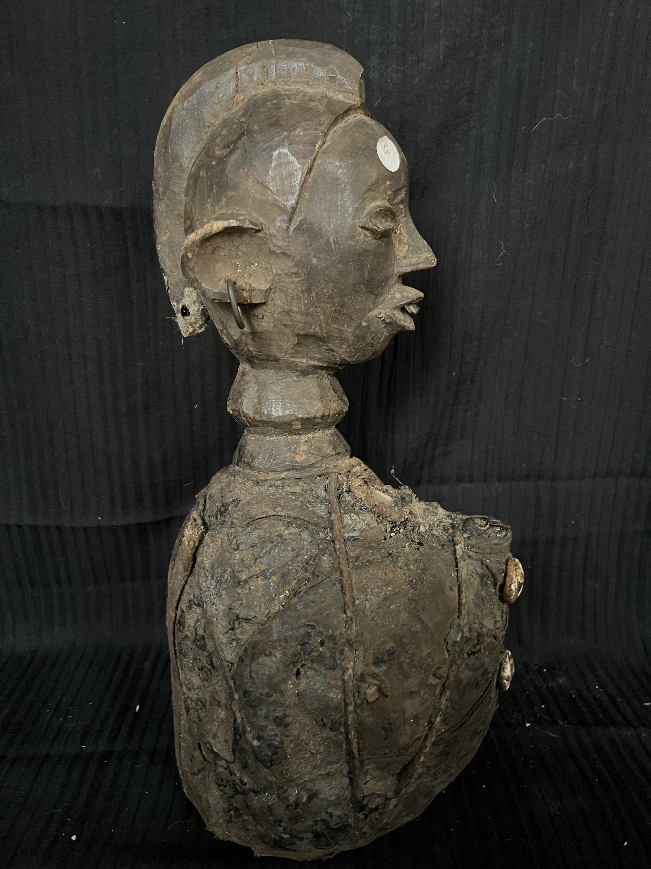 Photo 4 — Fétiche anthropomorphe — Toma, Libéria/Guinée — Art tribal Africain