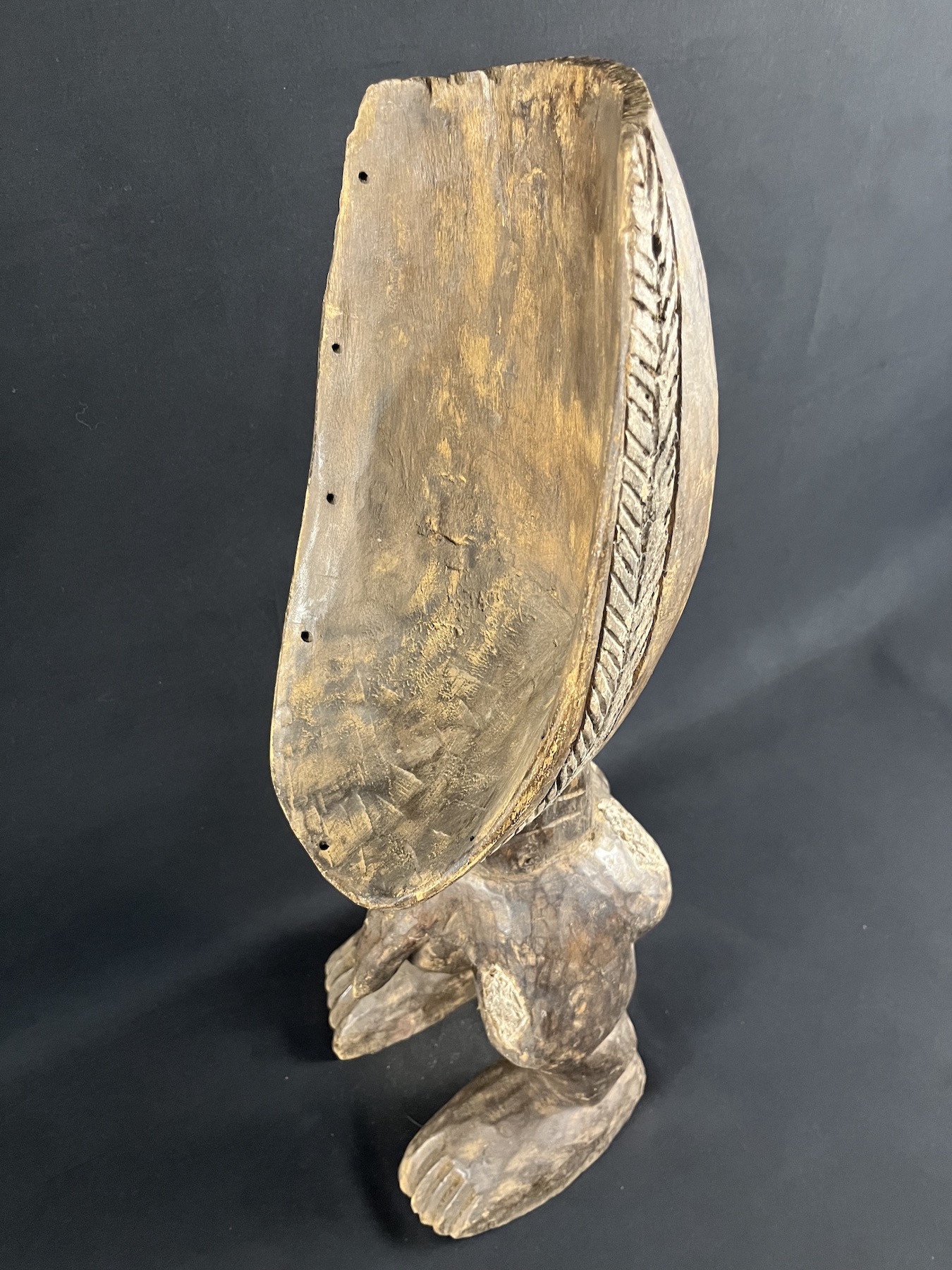 Photo 2 — Cuillère DAN WAKE MIA MAGALÜMIA — Dan, Côte d’Ivoire — Art tribal Africain