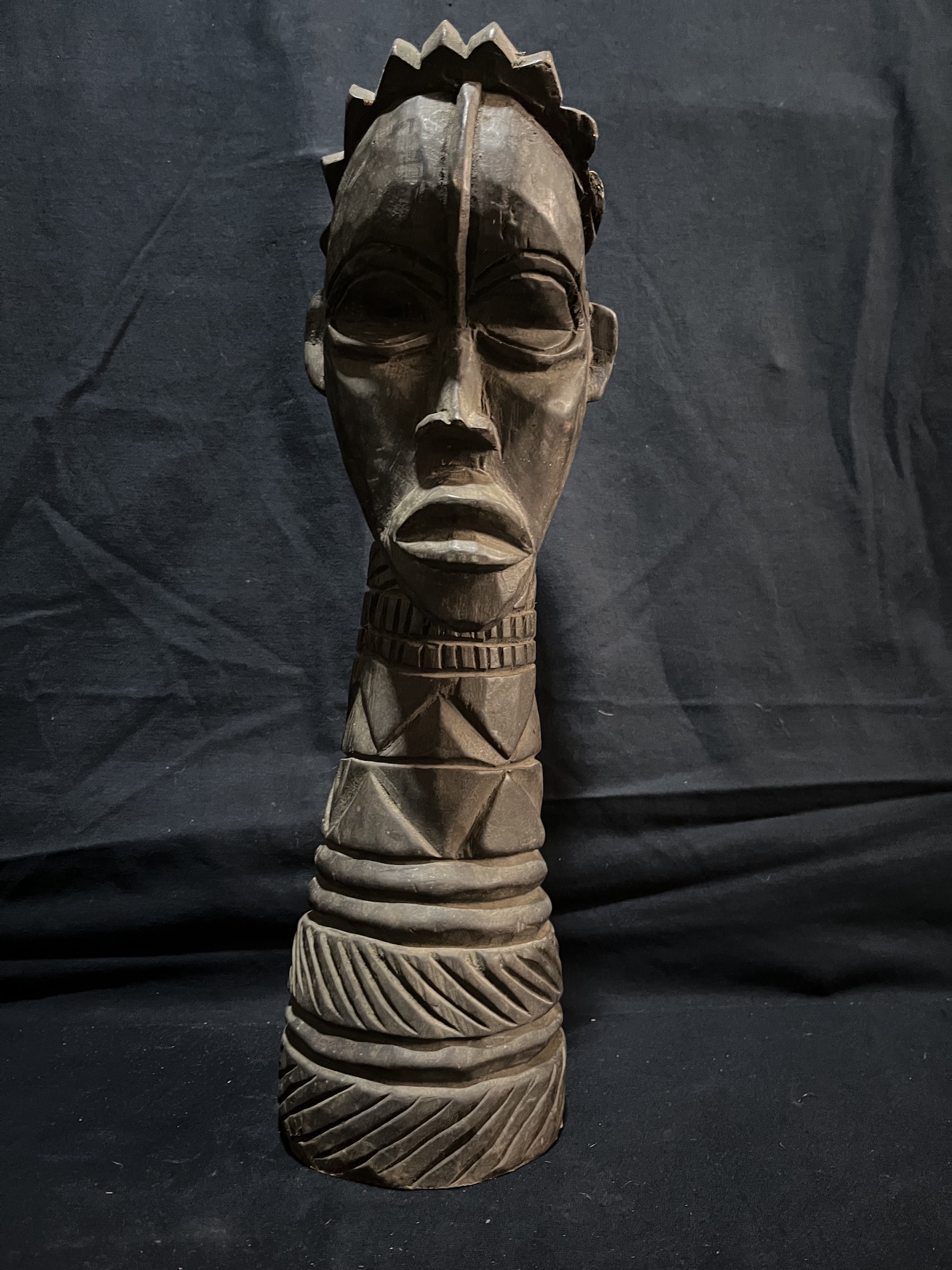 Photo 2 — Statue double faces — Dan, Côte d’Ivoire — Art tribal Africain