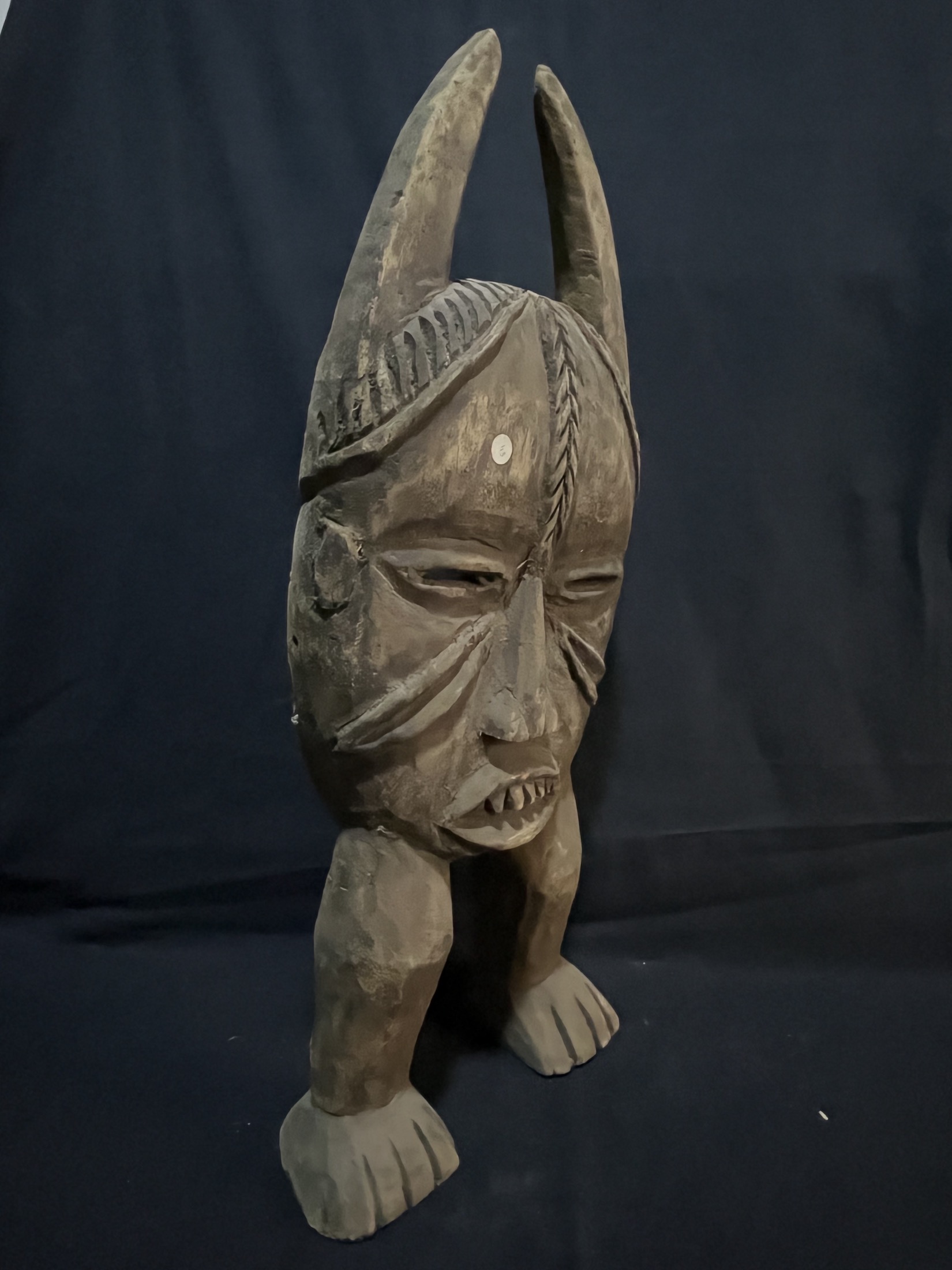 Photo 4 — Masque anthropomorphe — Dan, Côte d’Ivoire/Libéria — Art tribal Africain