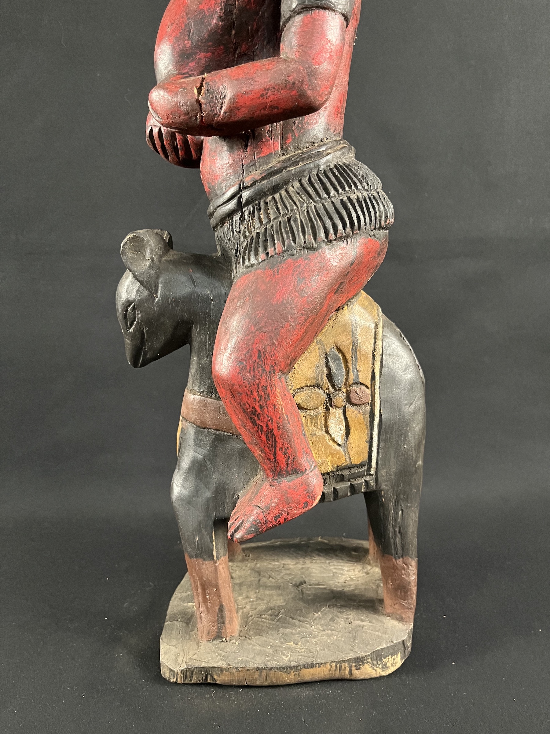 Photo 6 — La reine à cheval — Toma, Guinée — Art tribal Africain