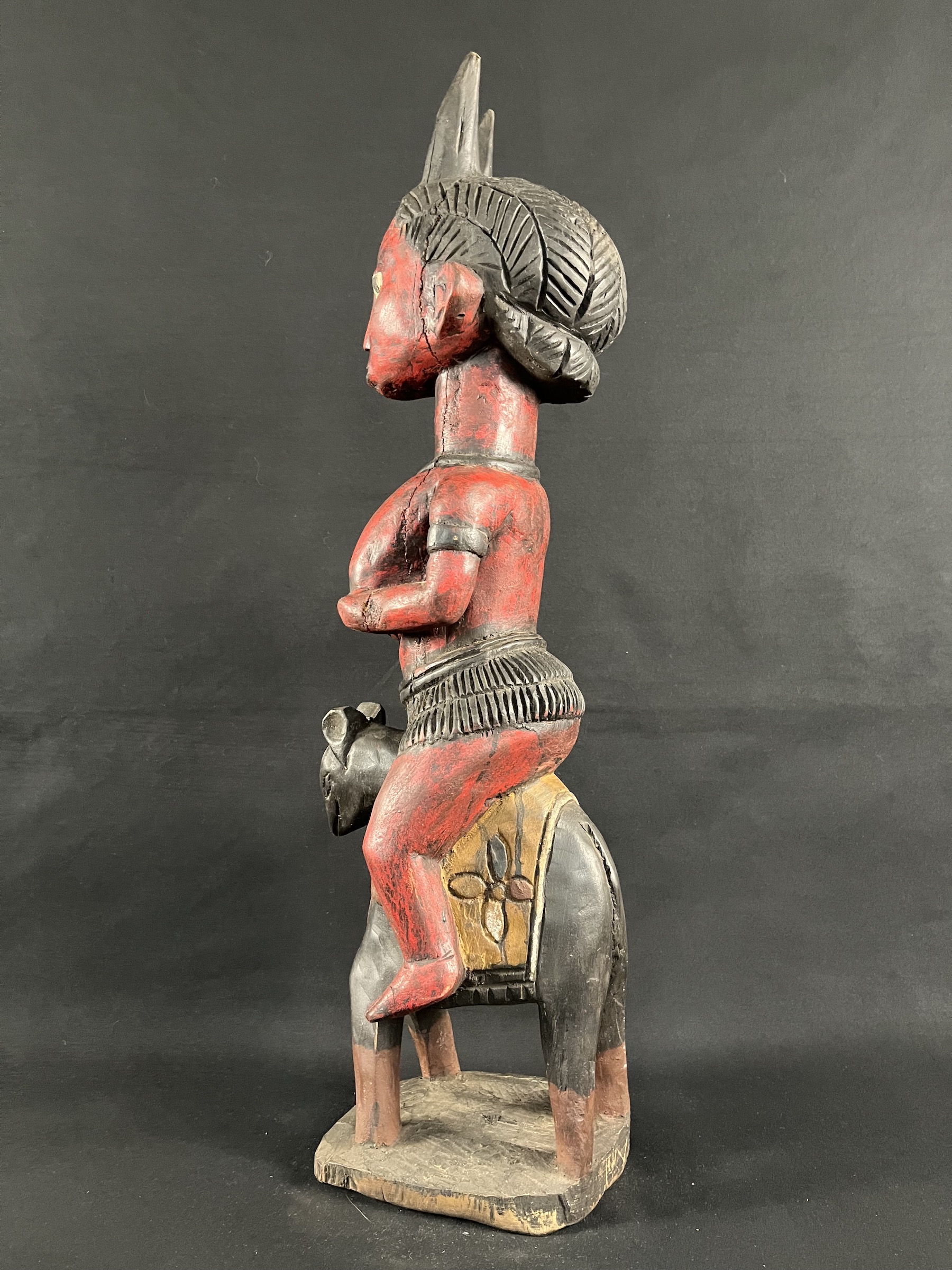 Photo 10 — La reine à cheval — Toma, Guinée — Art tribal Africain