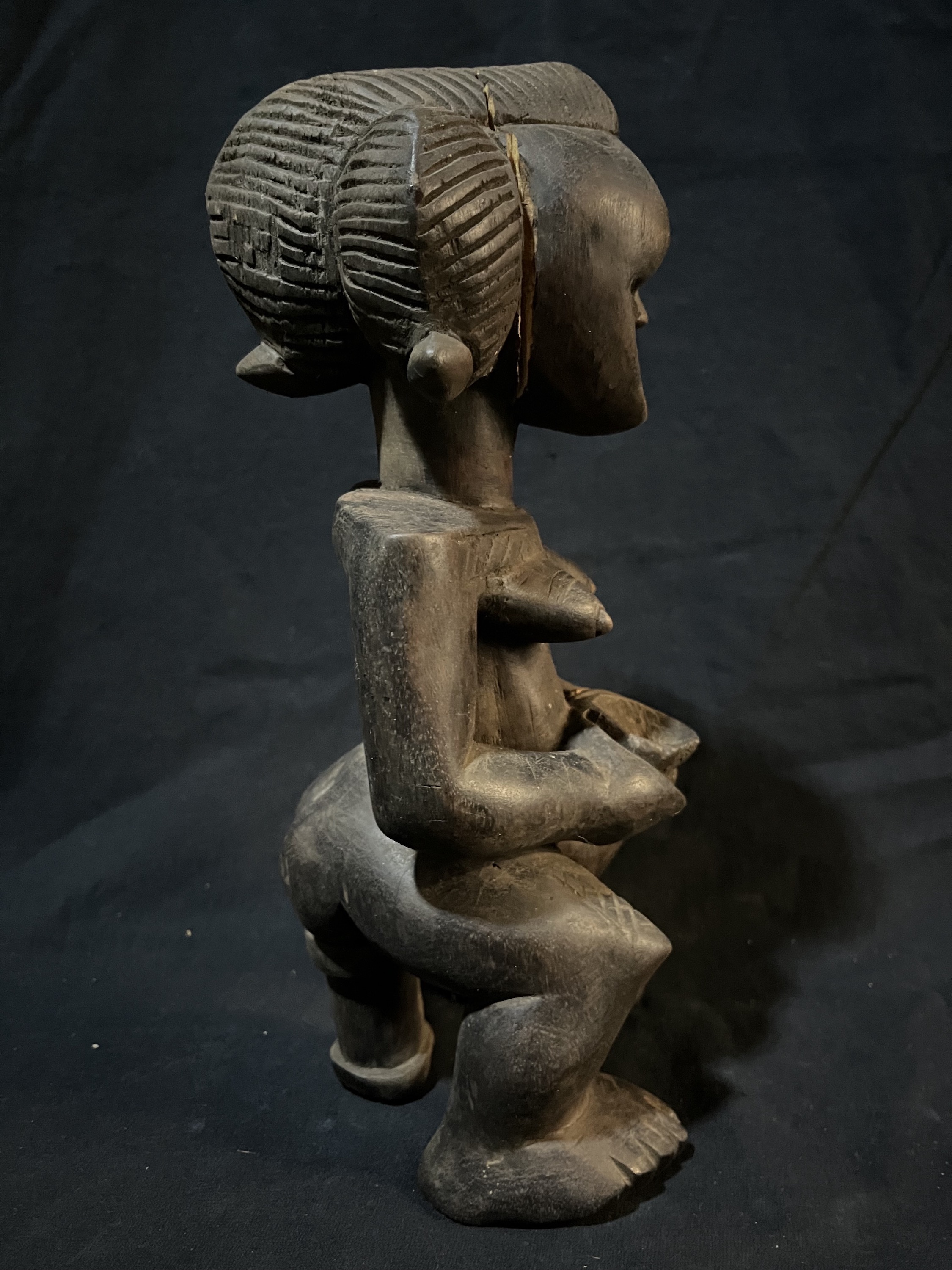 Photo 3 — Statuette féminine – Fétiche Toma — Toma, Guinée — Art tribal Africain