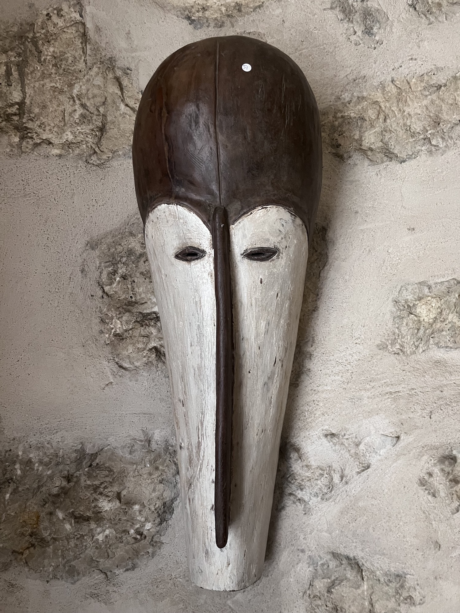 Masque Fang type Ngil, Fang — Fang, Cameroun — Art tribal Africain