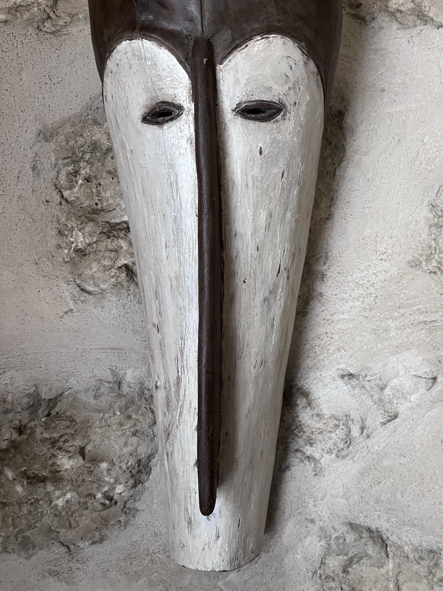 Photo 3 — Masque Fang type Ngil, Fang — Fang, Cameroun — Art tribal Africain