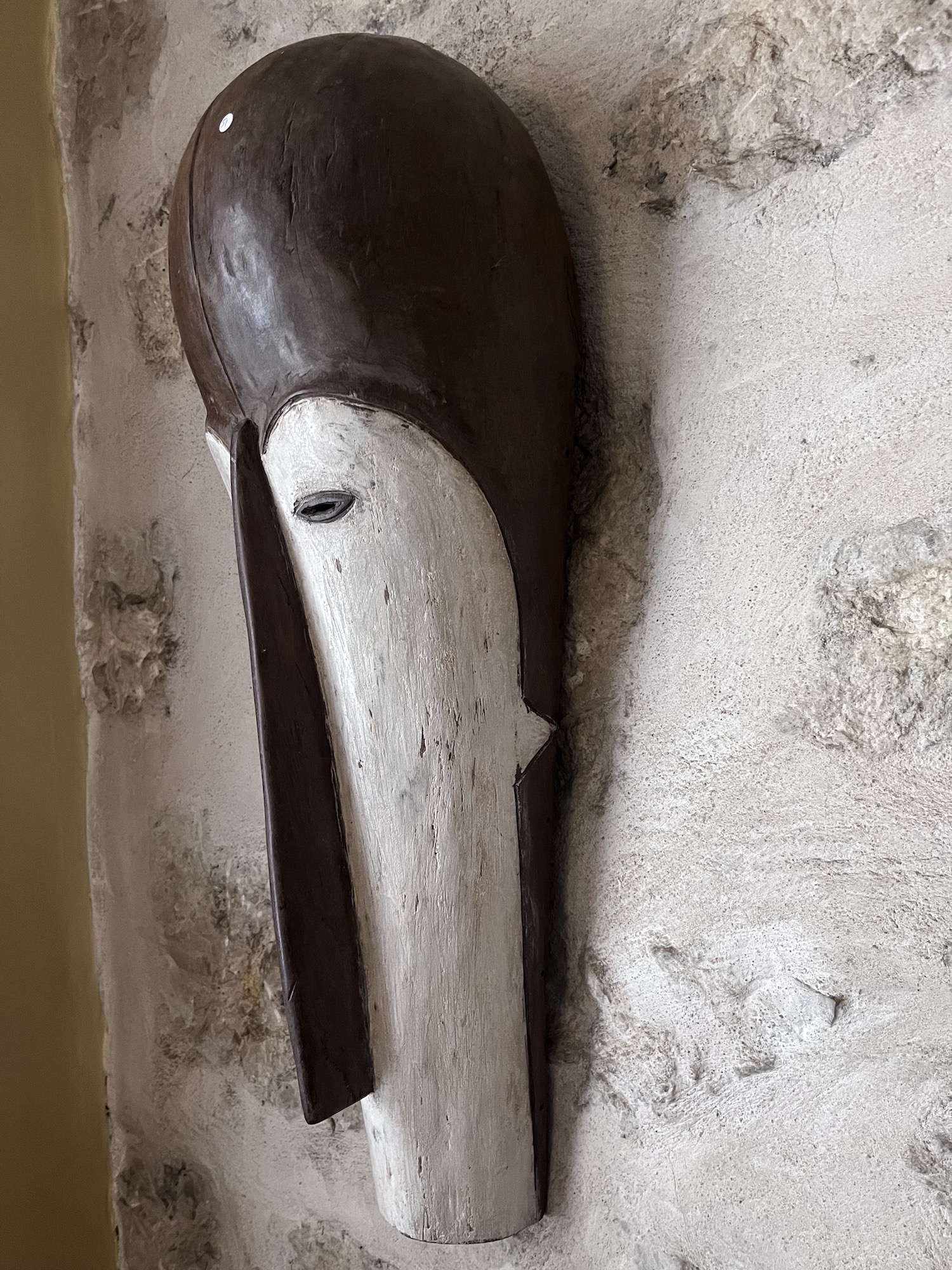 Photo 4 — Masque Fang type Ngil, Fang — Fang, Cameroun — Art tribal Africain