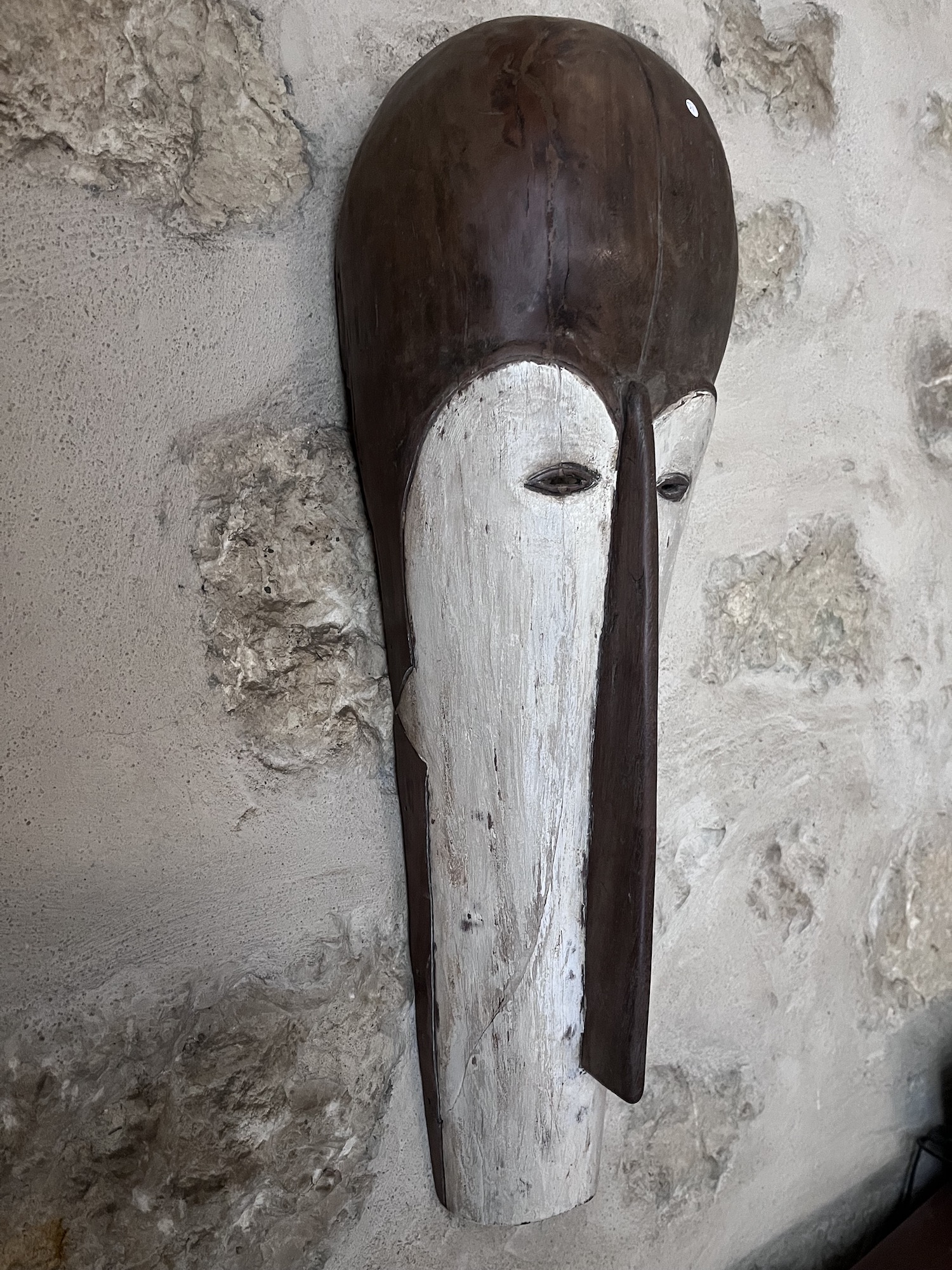 Photo 5 — Masque Fang type Ngil, Fang — Fang, Cameroun — Art tribal Africain