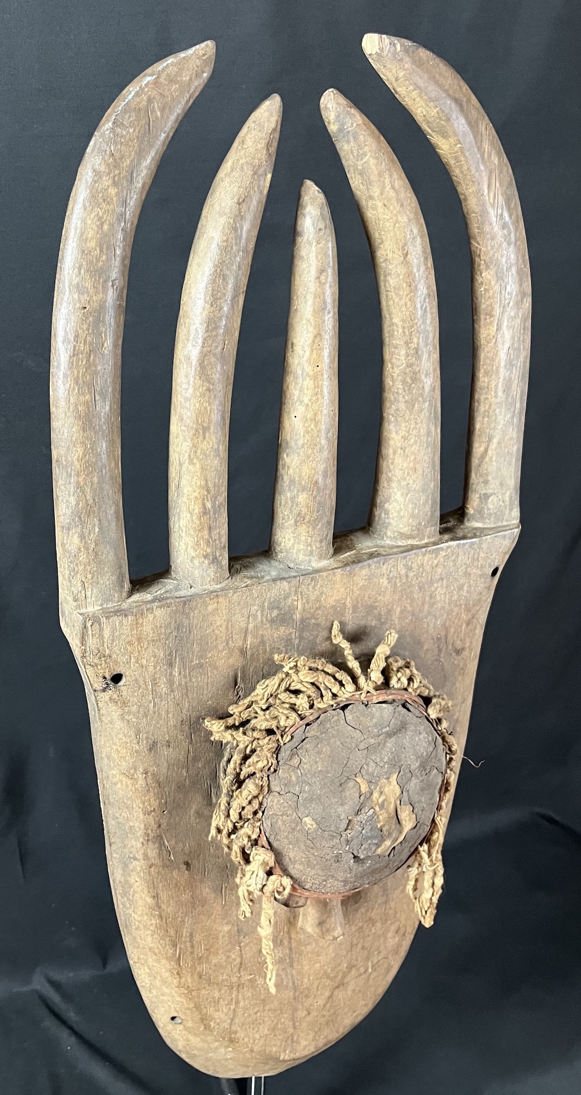 Photo 3 — Masque Korankon/Koranko — Koranko, Guinée — Art tribal Africain
