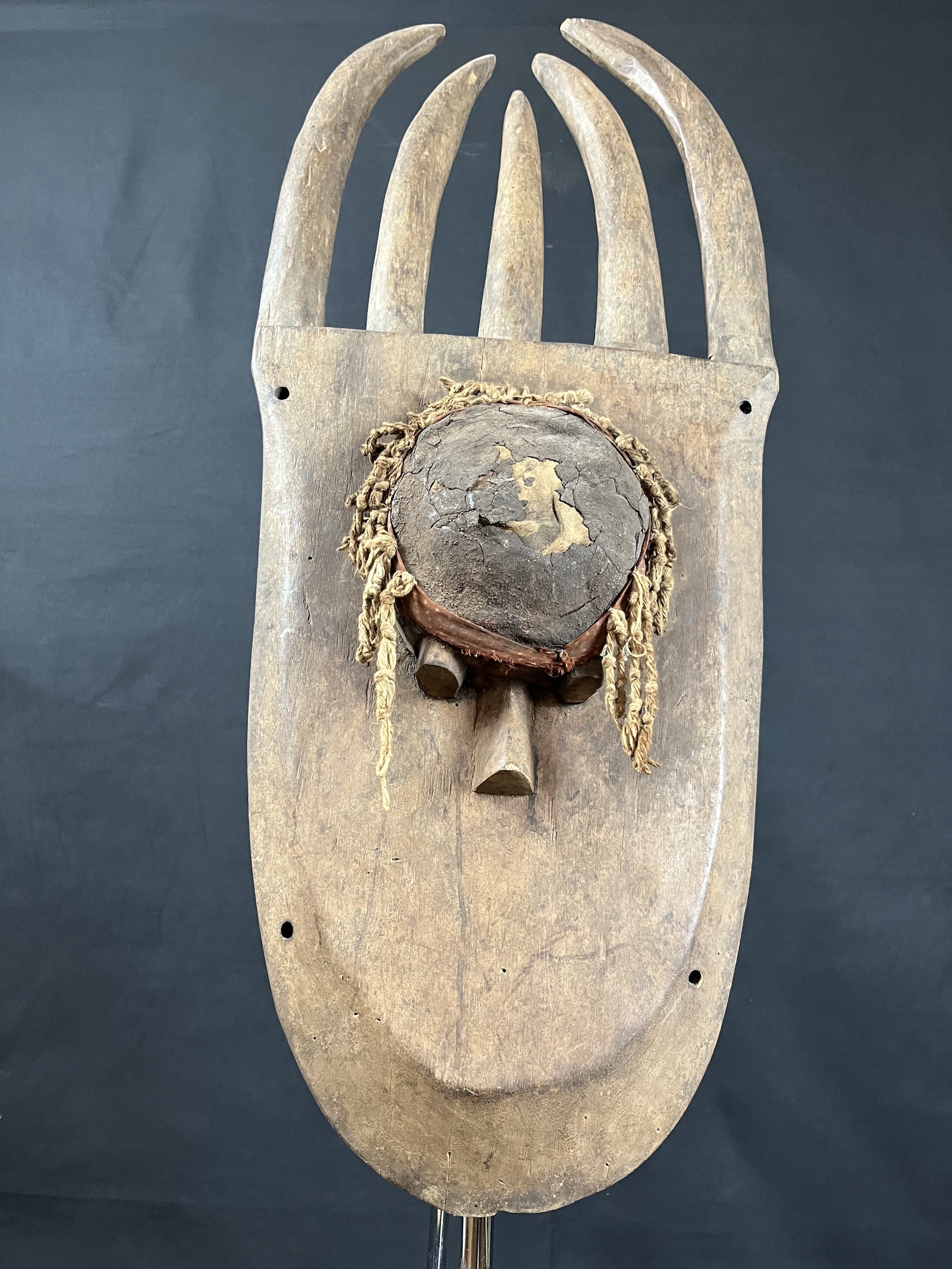 Photo 9 — Masque Korankon/Koranko — Koranko, Guinée — Art tribal Africain