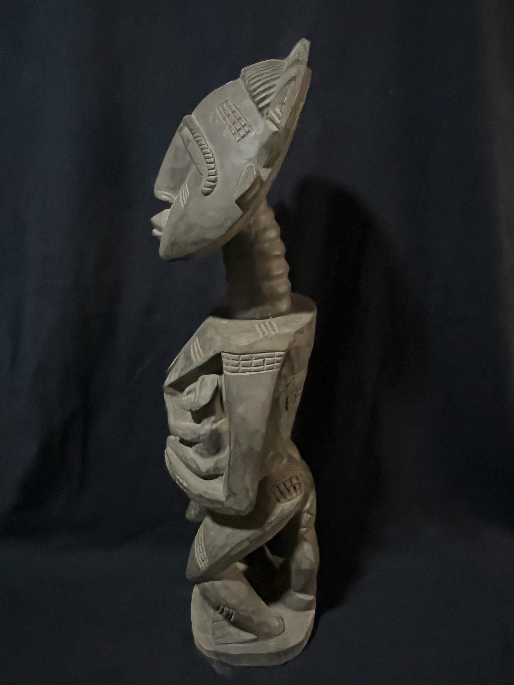 Photo 4 — Statue de maternité — Baoulé, Côte d’Ivoire — Art tribal Africain