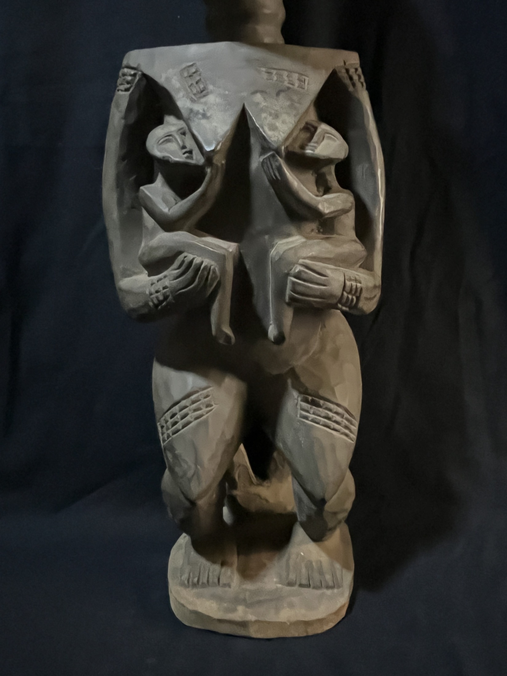Photo 5 — Statue de maternité — Baoulé, Côte d’Ivoire — Art tribal Africain