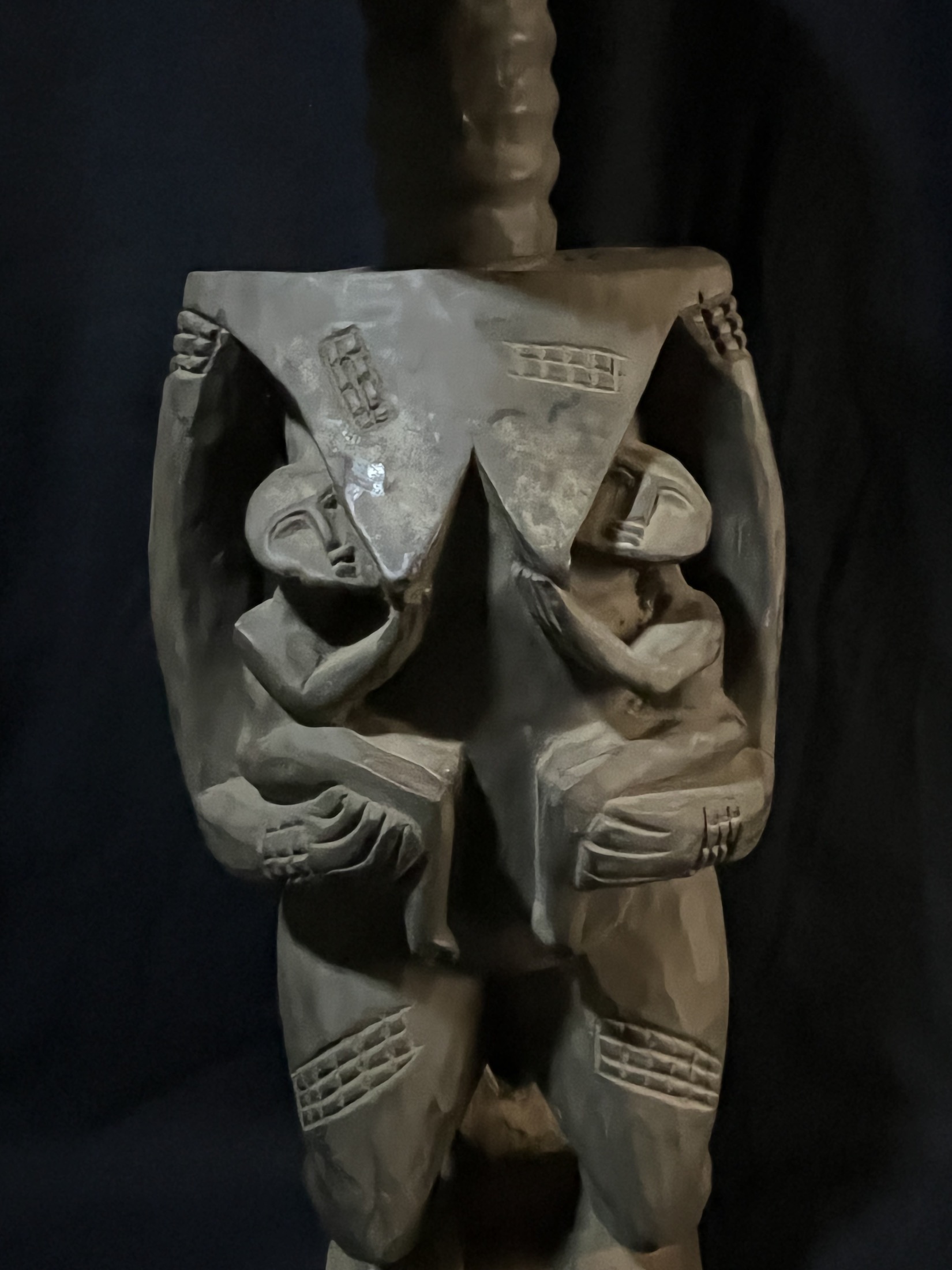 Photo 7 — Statue de maternité — Baoulé, Côte d’Ivoire — Art tribal Africain
