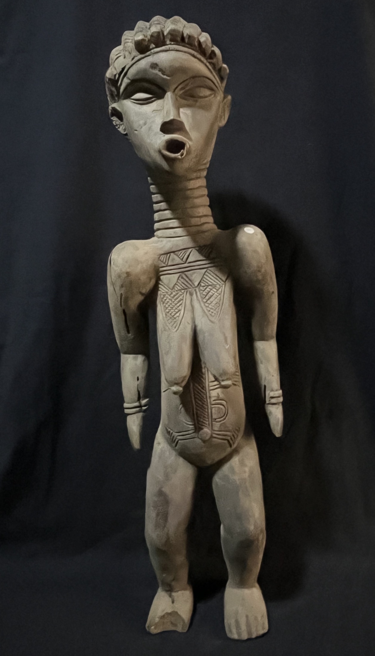 Statue féminine Dan — Dan, Côte d’Ivoire — Art tribal Africain
