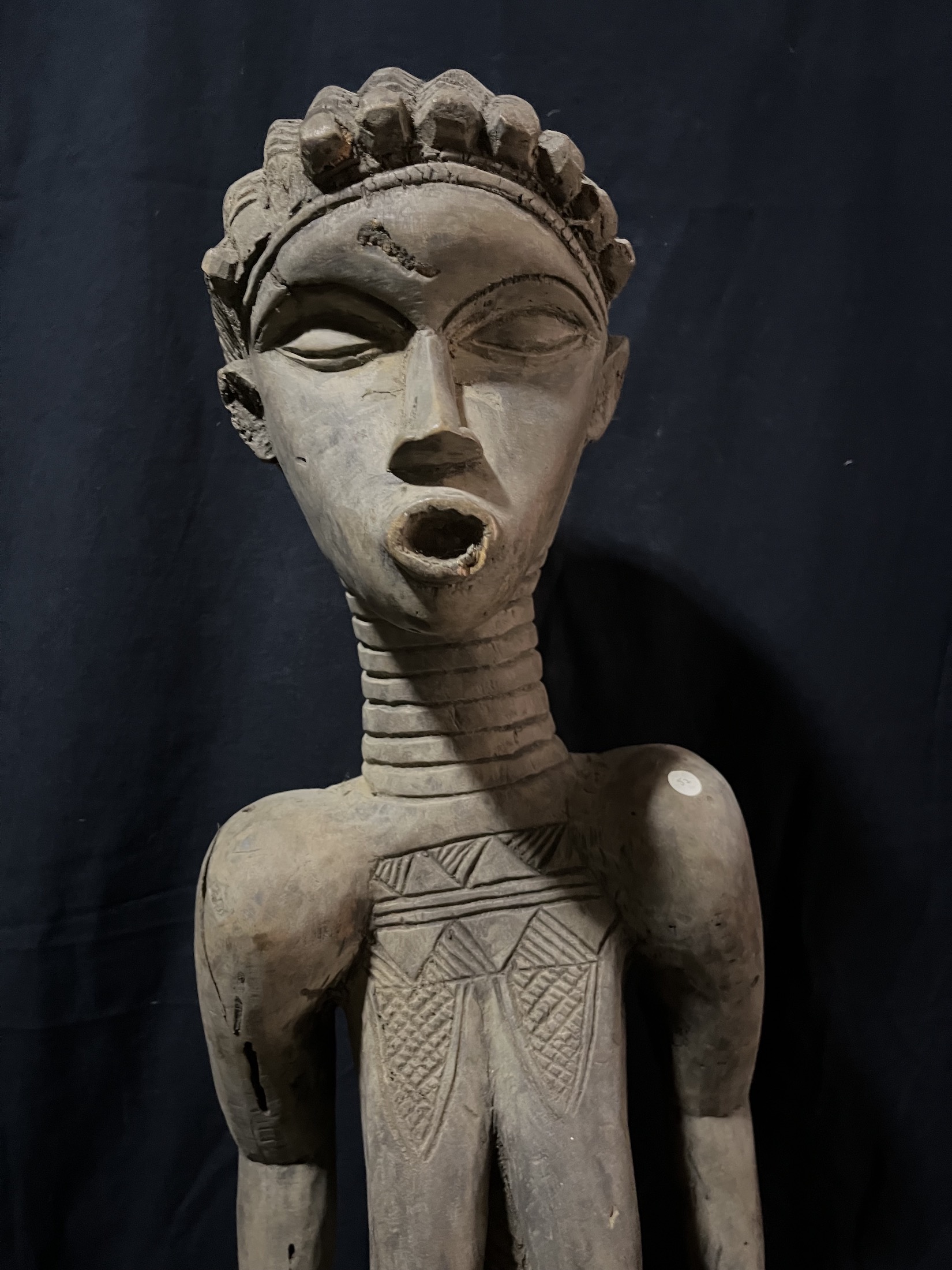 Photo 8 — Statue féminine Dan — Dan, Côte d’Ivoire — Art tribal Africain