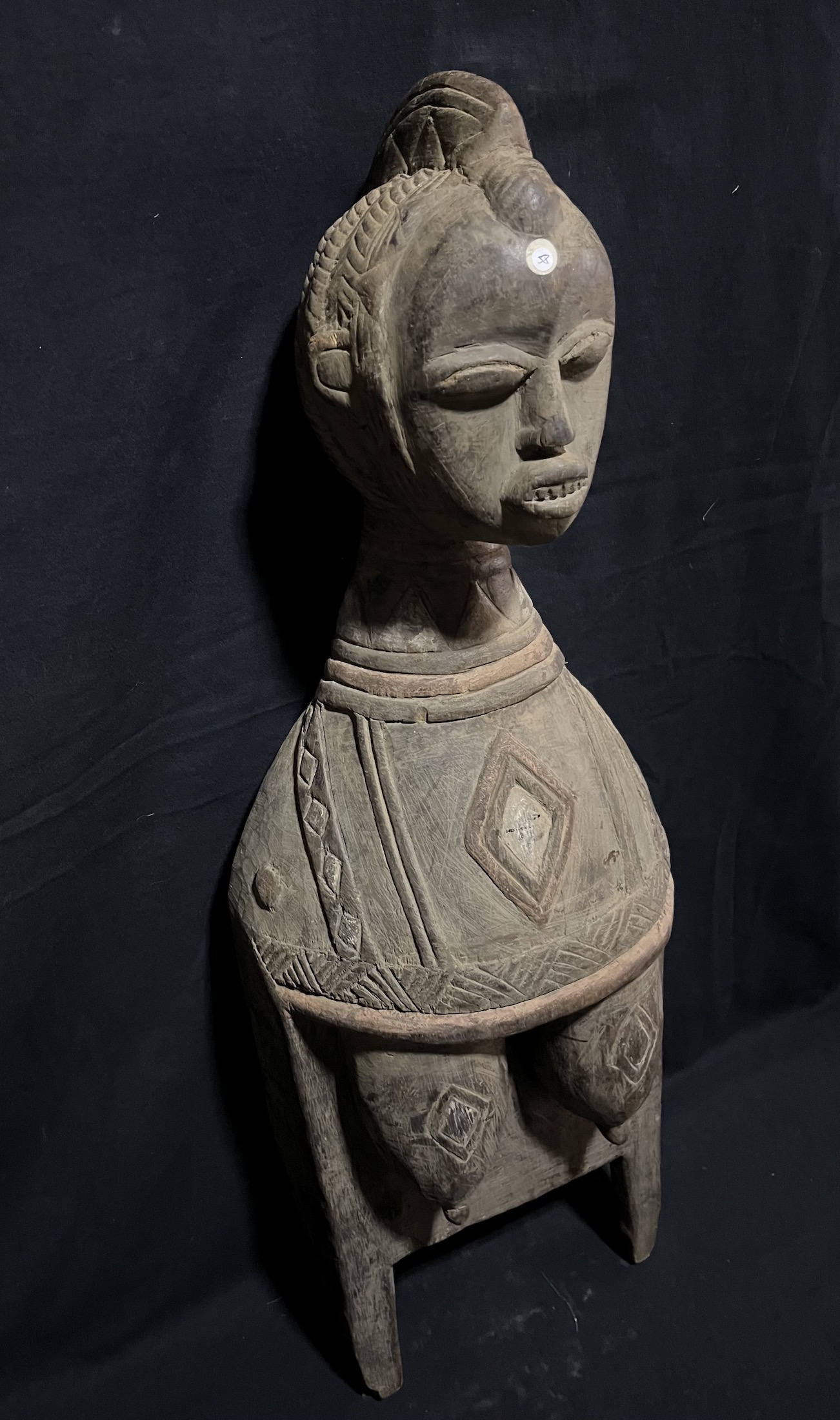 Photo 2 — Masque cimier Zirigen-Wonde — Baga, Guinée — Art tribal Africain