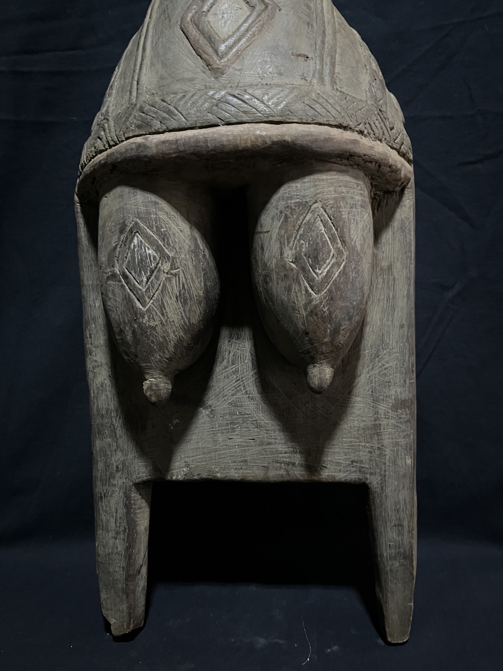 Photo 5 — Masque cimier Zirigen-Wonde — Baga, Guinée — Art tribal Africain