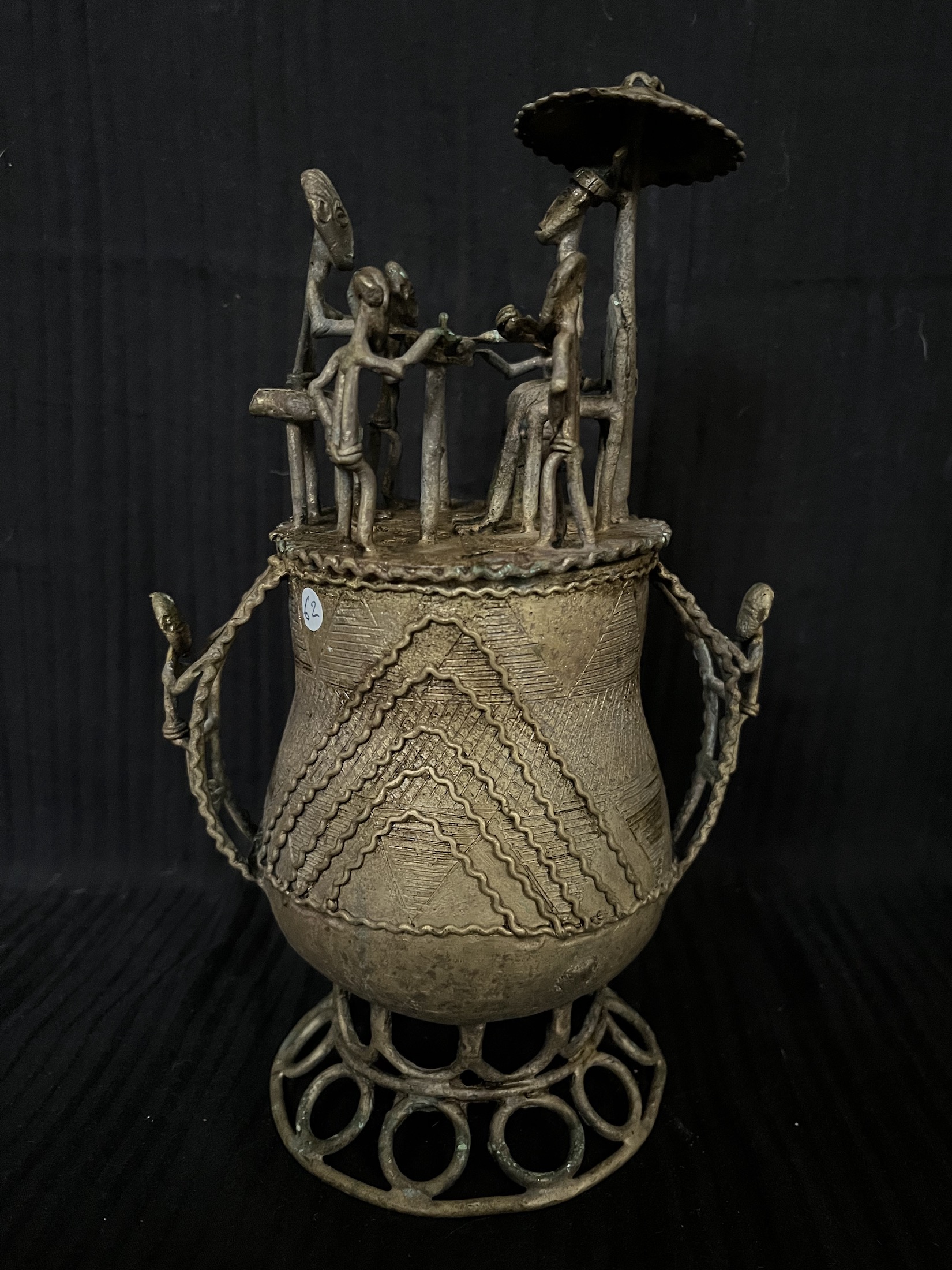 Pot ashanti kuduo — , Ghana — Art tribal Africain