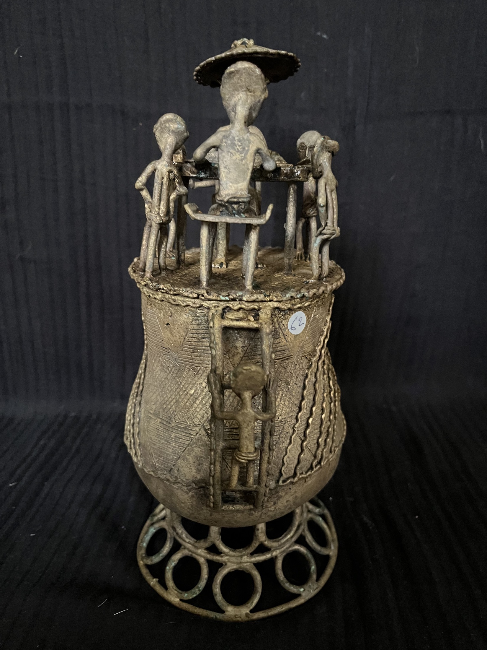 Photo 3 — Pot ashanti kuduo — , Ghana — Art tribal Africain