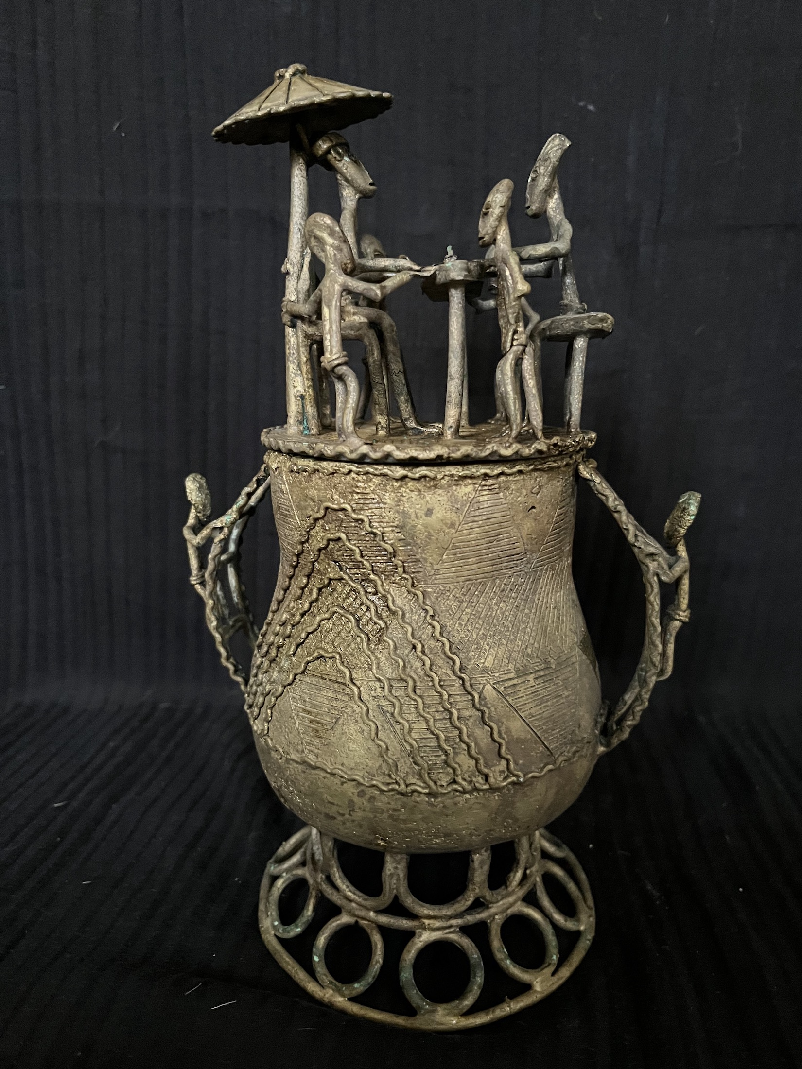 Photo 4 — Pot ashanti kuduo — , Ghana — Art tribal Africain