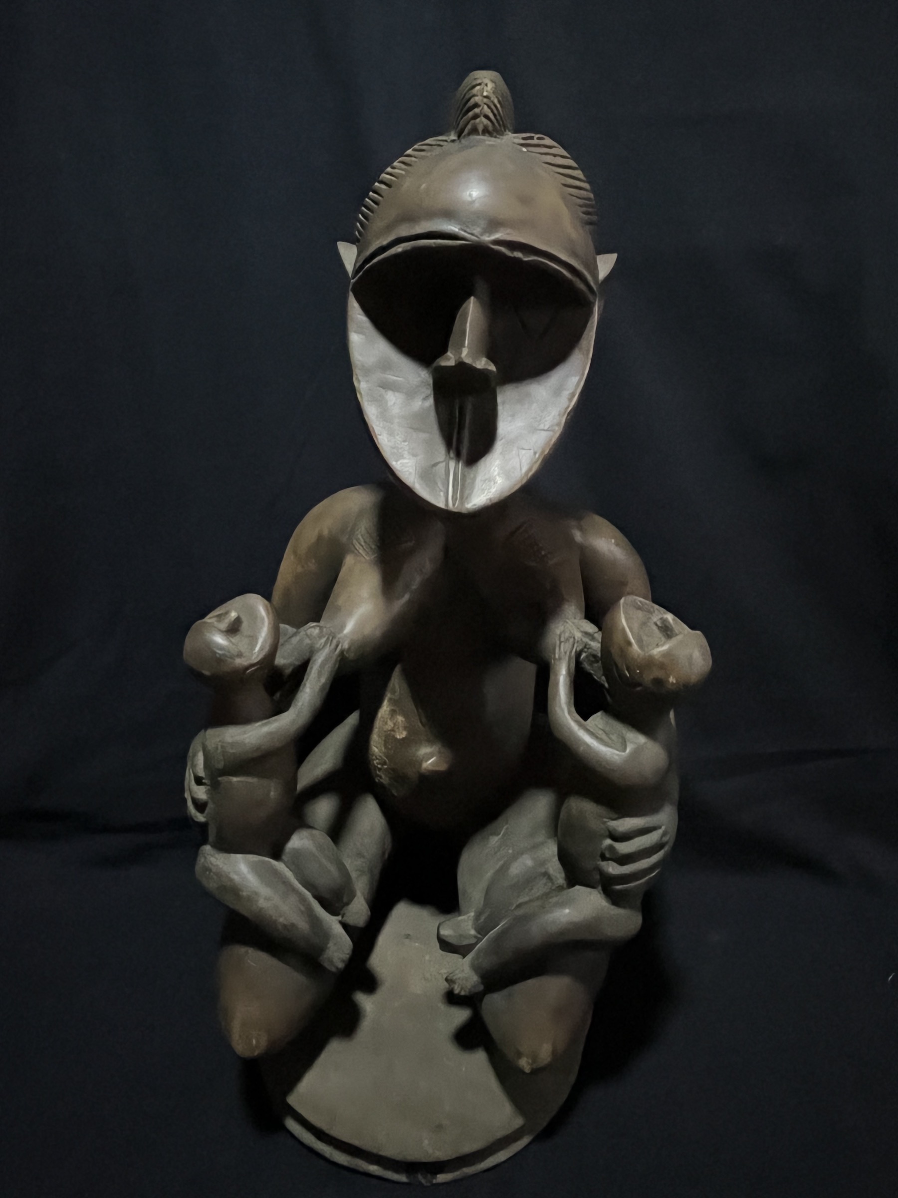 Photo 3 — Statue maternité — Toma, Guinée/Libéria — Art tribal Africain