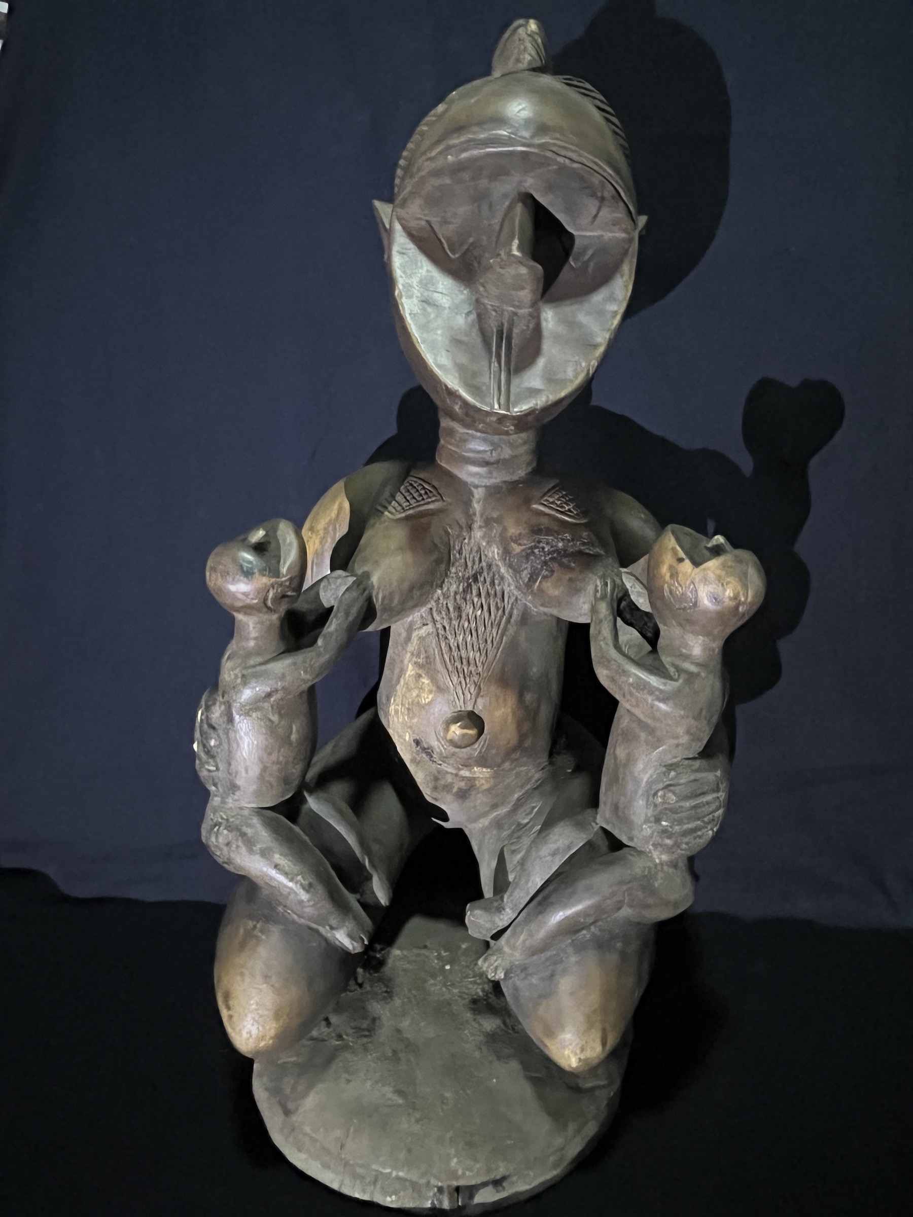 Photo 5 — Statue maternité — Toma, Guinée/Libéria — Art tribal Africain