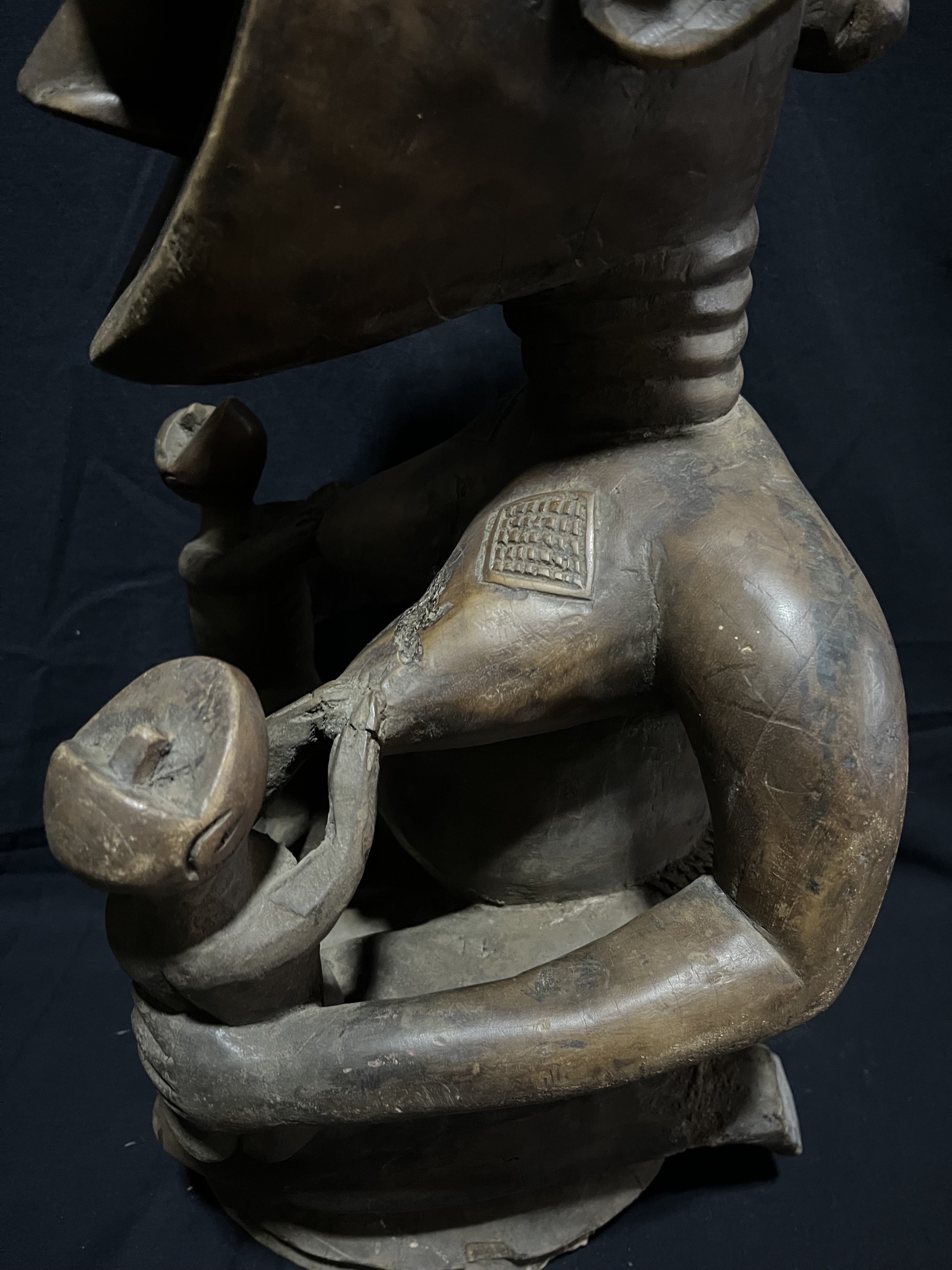 Photo 6 — Statue maternité — Toma, Guinée/Libéria — Art tribal Africain