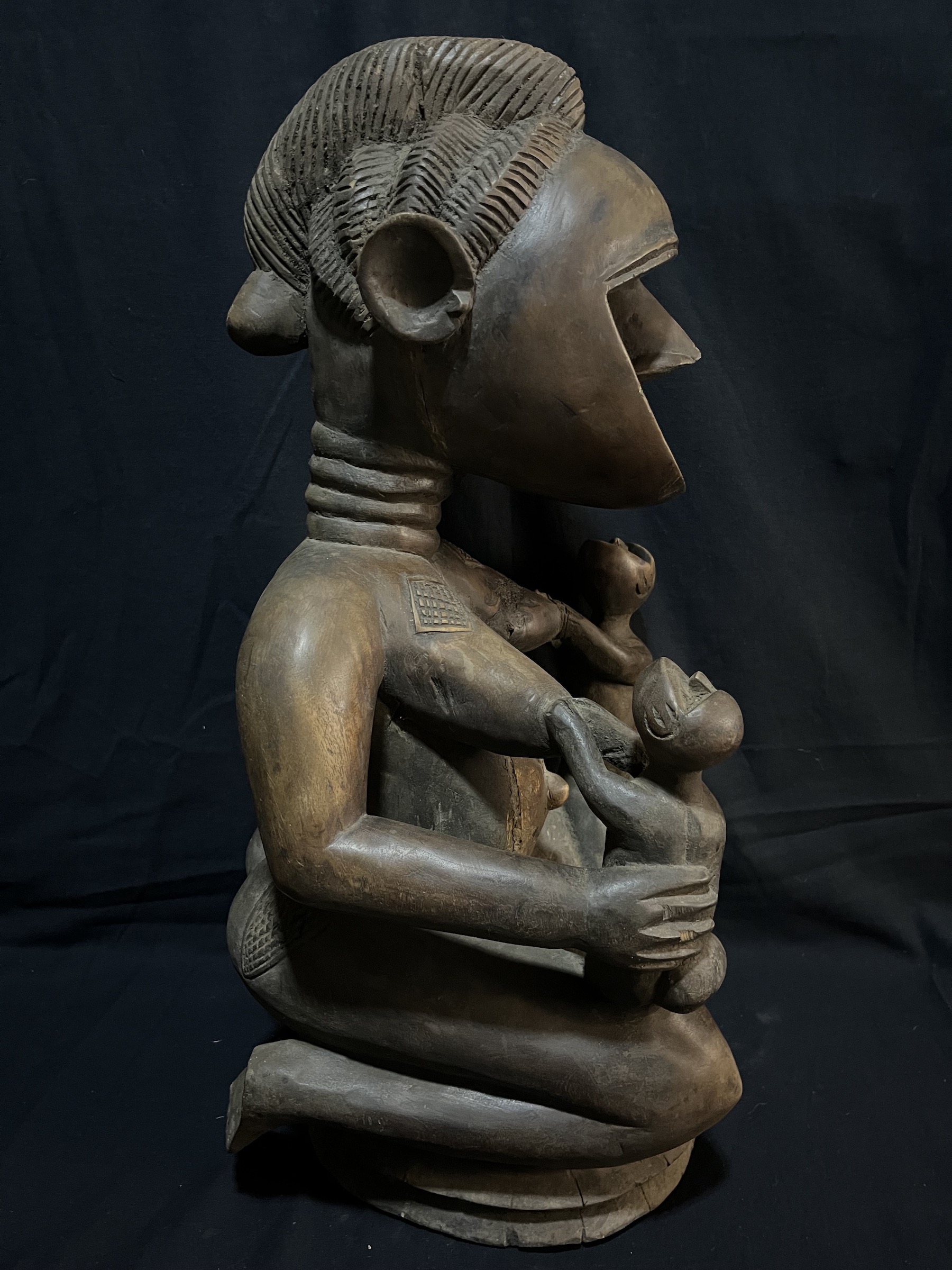 Photo 9 — Statue maternité — Toma, Guinée/Libéria — Art tribal Africain
