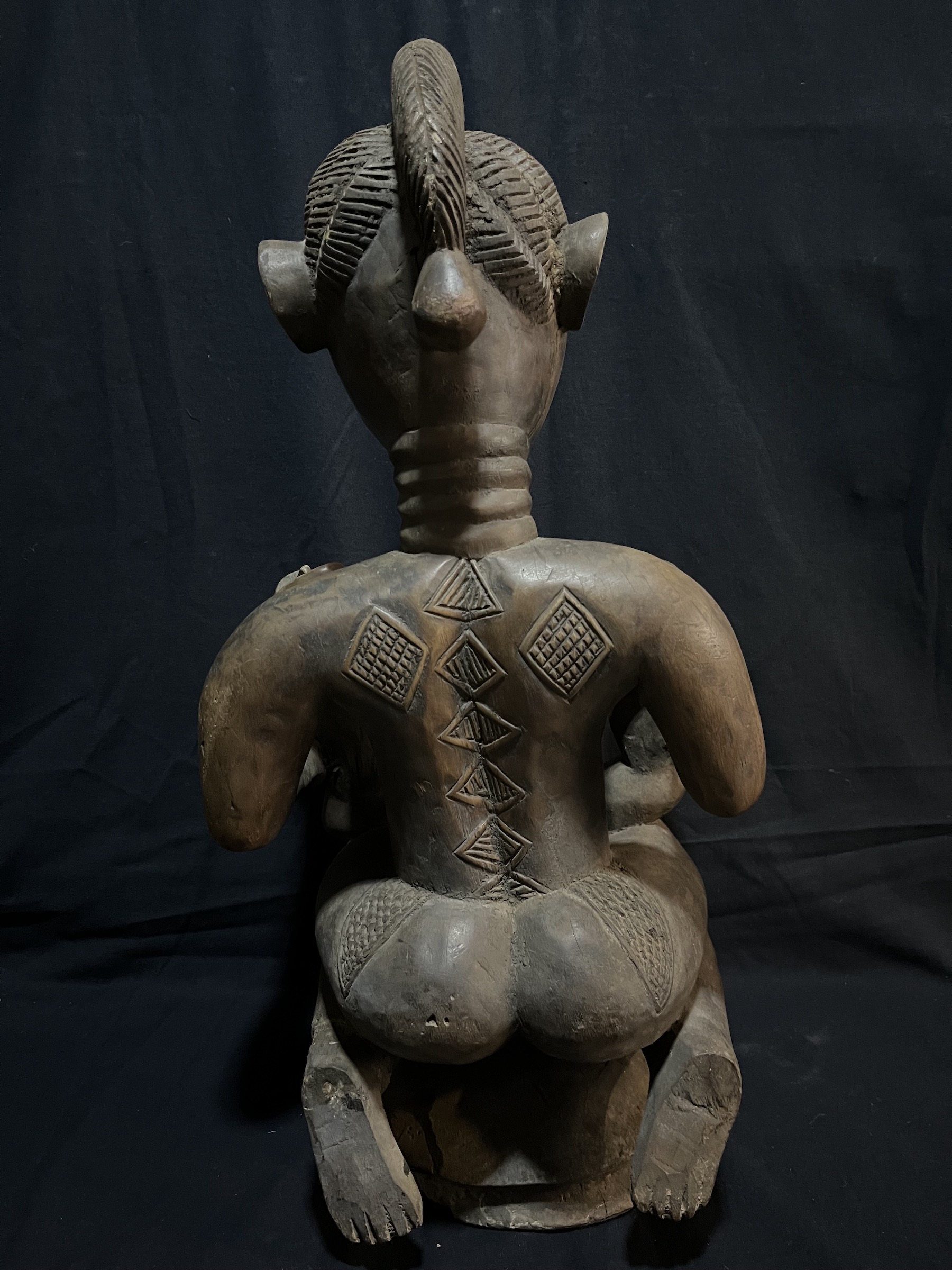 Photo 10 — Statue maternité — Toma, Guinée/Libéria — Art tribal Africain