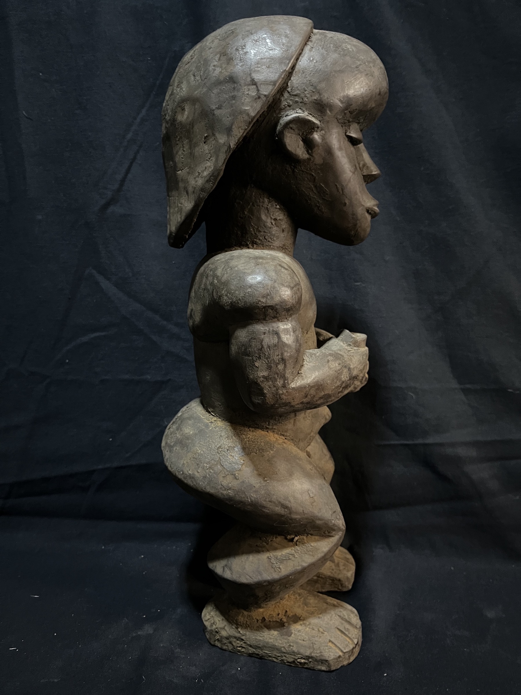 Photo 4 — Statue masculine debout — Fang, Gabon — Art tribal Africain