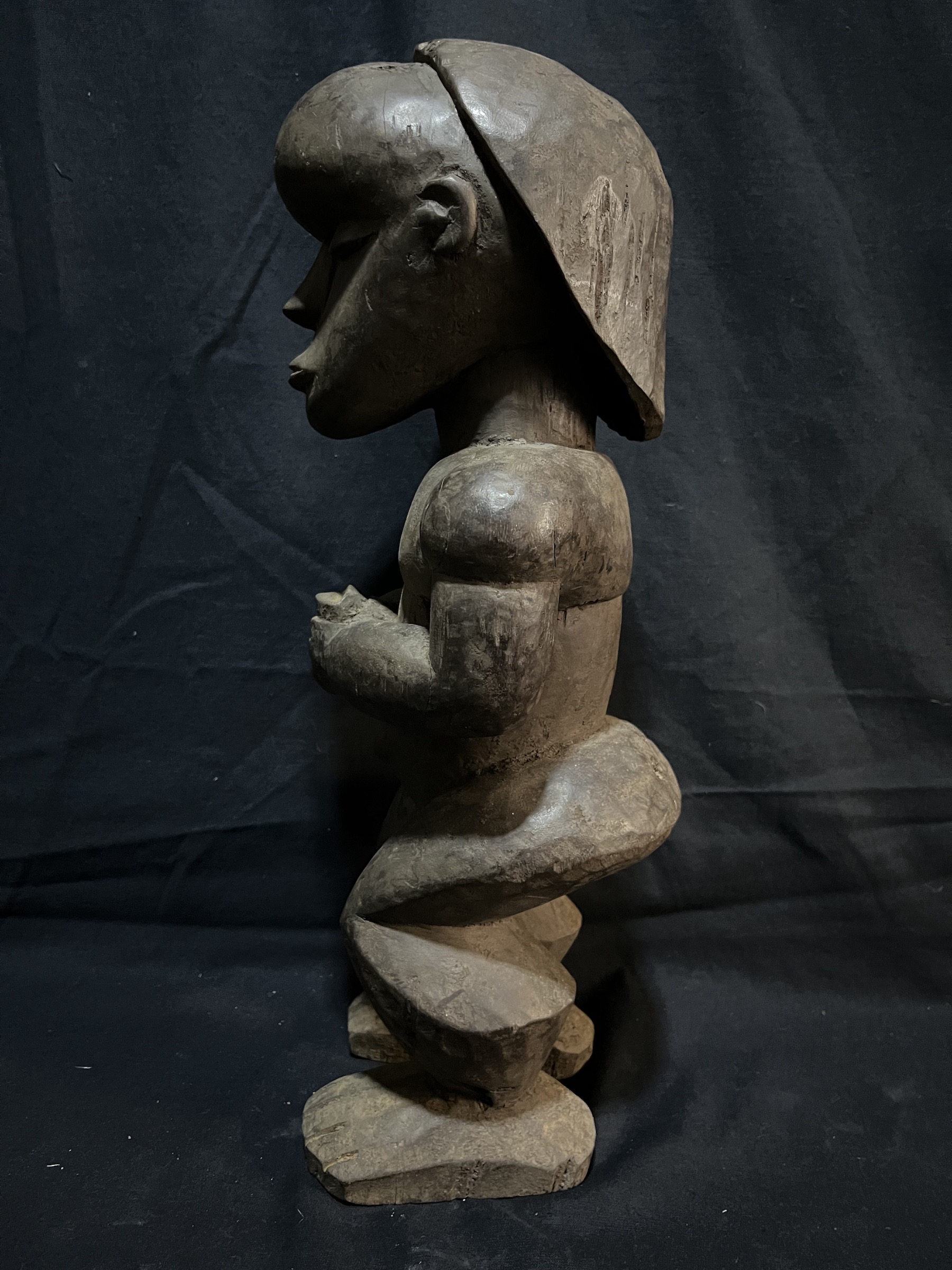 Photo 5 — Statue masculine debout — Fang, Gabon — Art tribal Africain