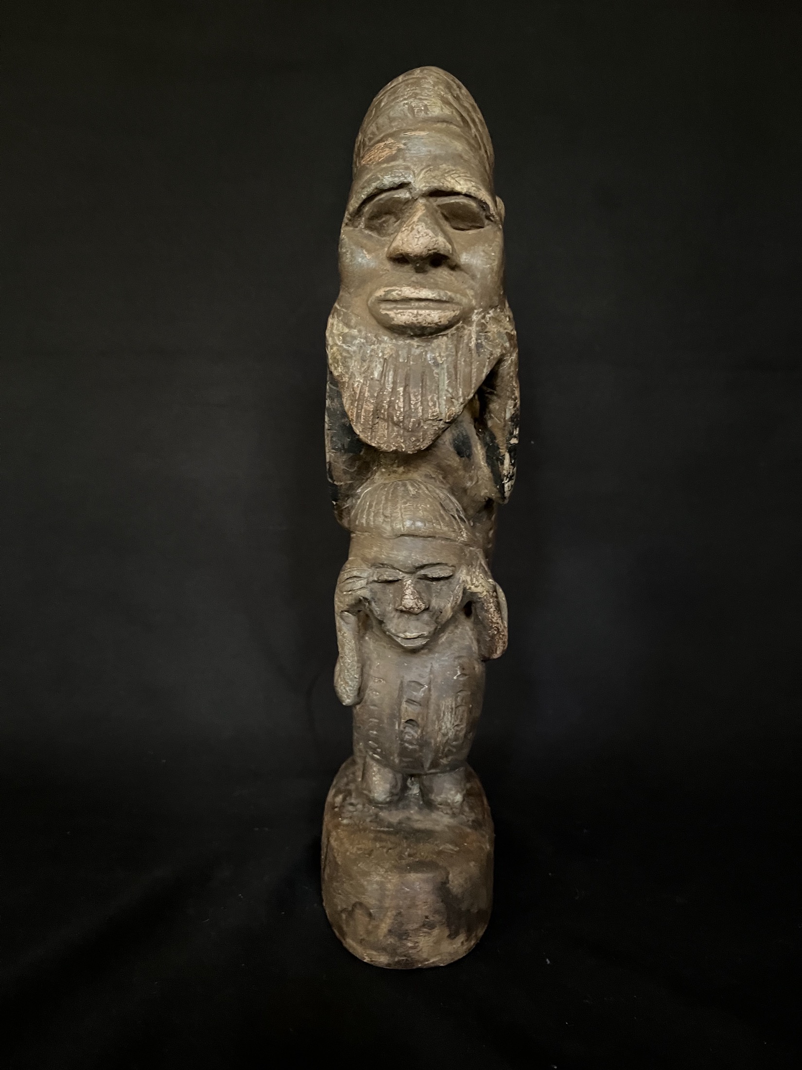 Photo 2 — Sage avec son enfant — Kissi, Guinée — Art tribal Africain