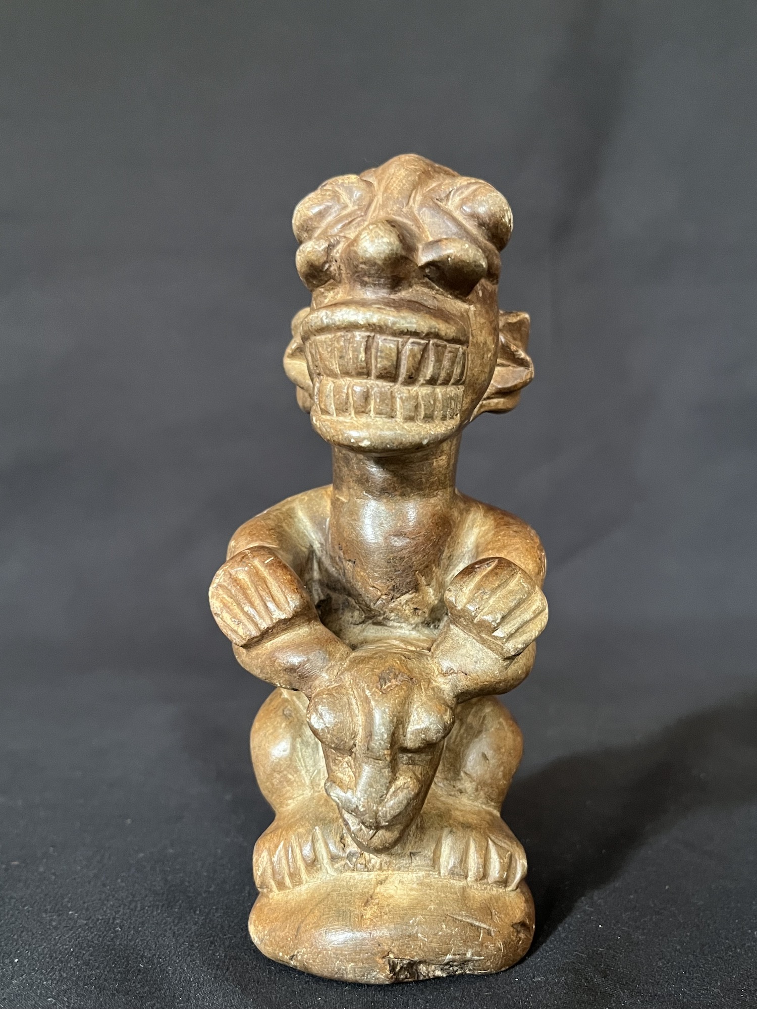 Homme chevauchant un animal  — Kissi, Sierra Leone — Art tribal Africain