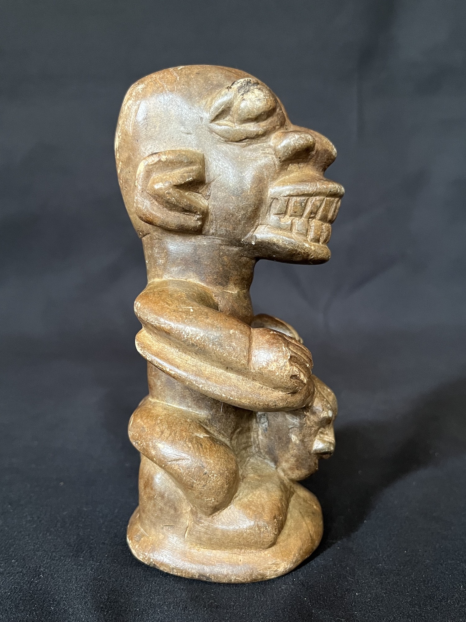 Photo 5 — Homme chevauchant un animal  — Kissi, Sierra Leone — Art tribal Africain