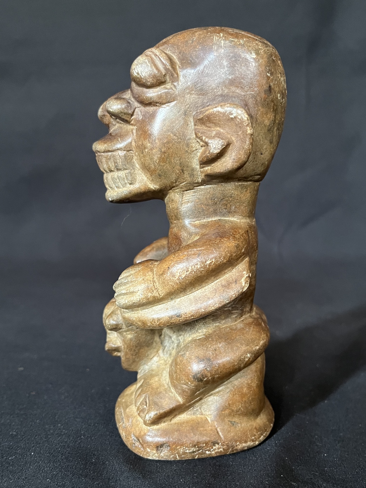 Photo 7 — Homme chevauchant un animal  — Kissi, Sierra Leone — Art tribal Africain