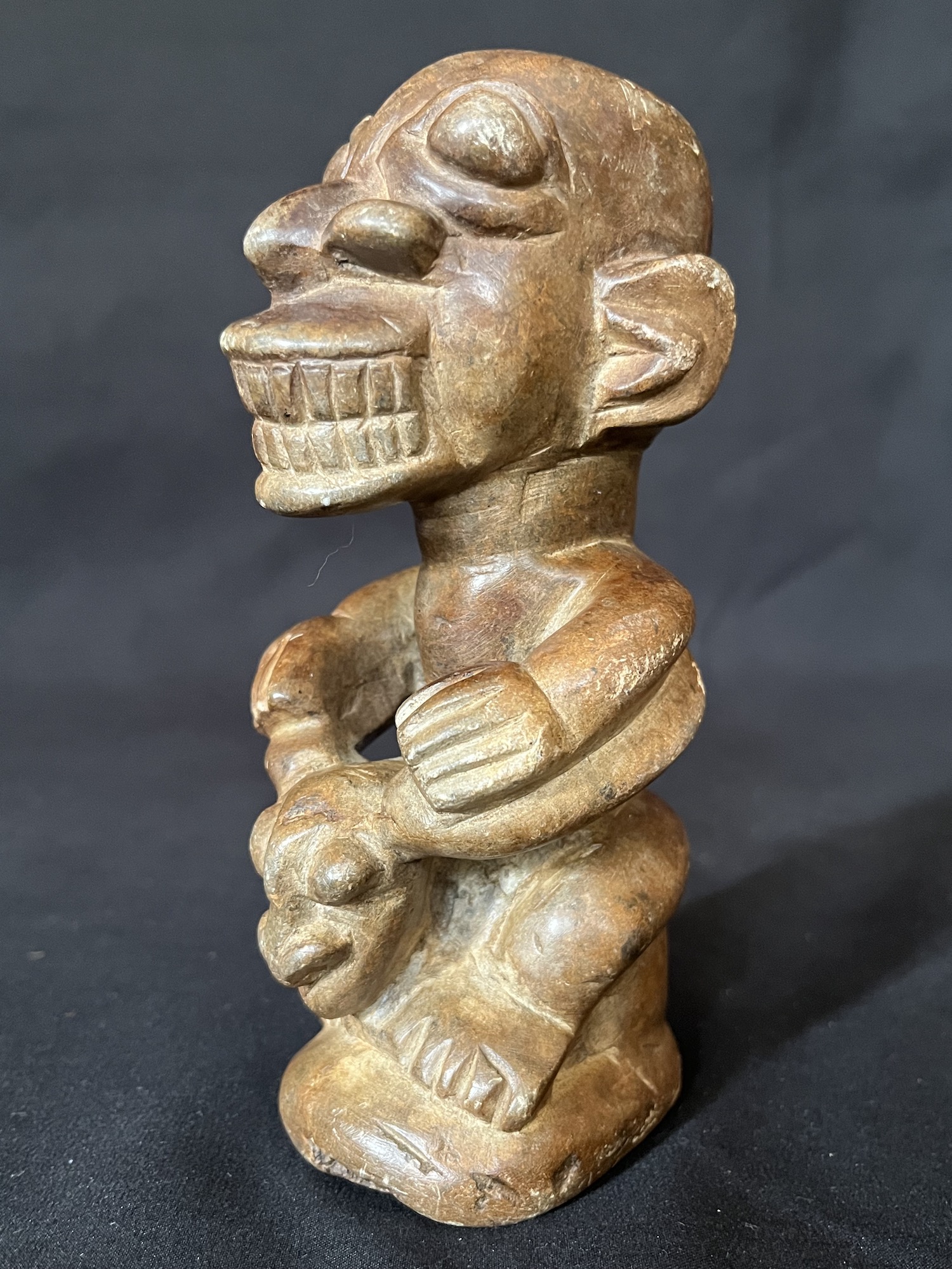 Photo 8 — Homme chevauchant un animal  — Kissi, Sierra Leone — Art tribal Africain