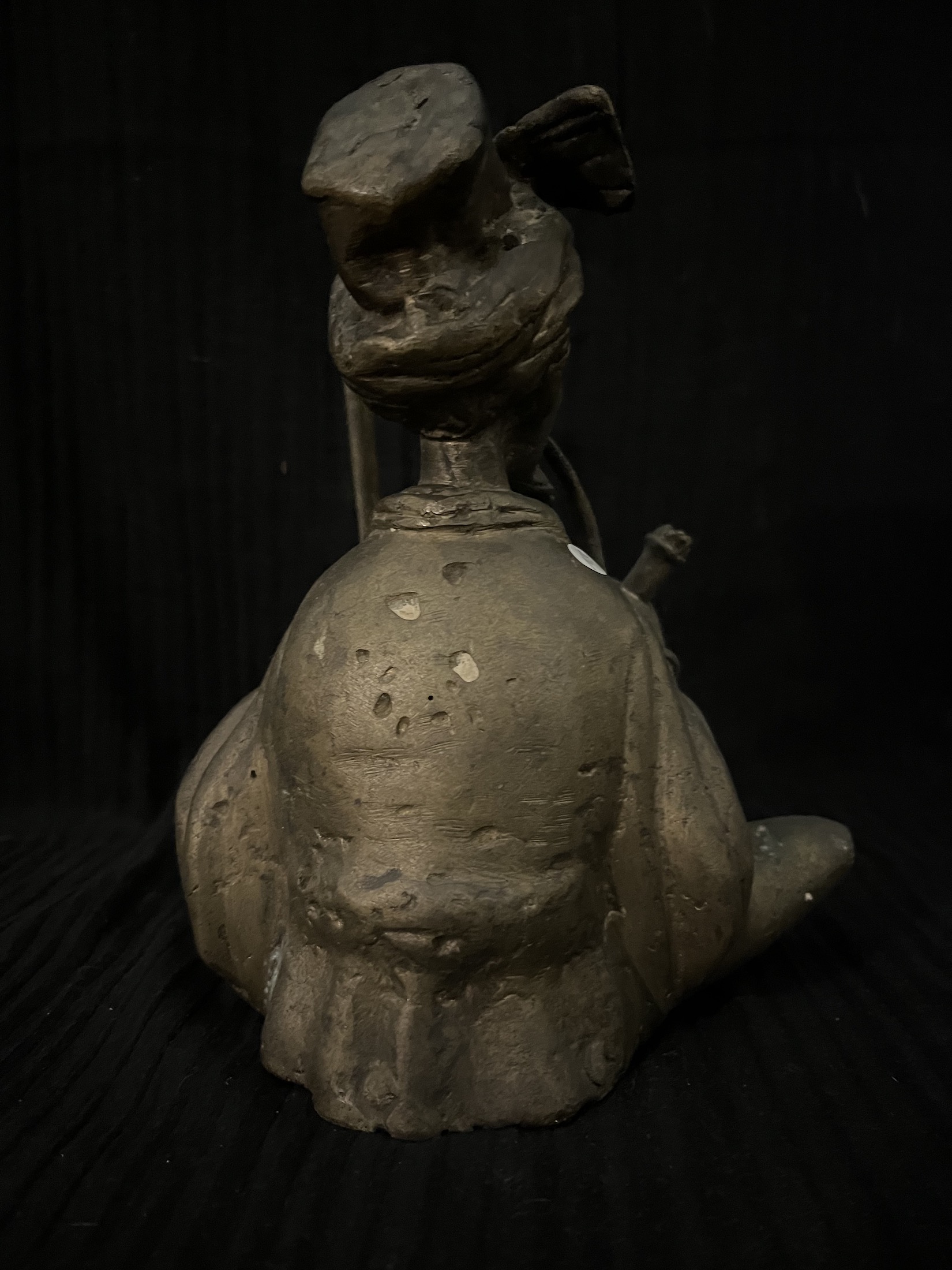Photo 3 — Vieux fumant la pipe — Mossi, Burkina Faso — Art tribal Africain