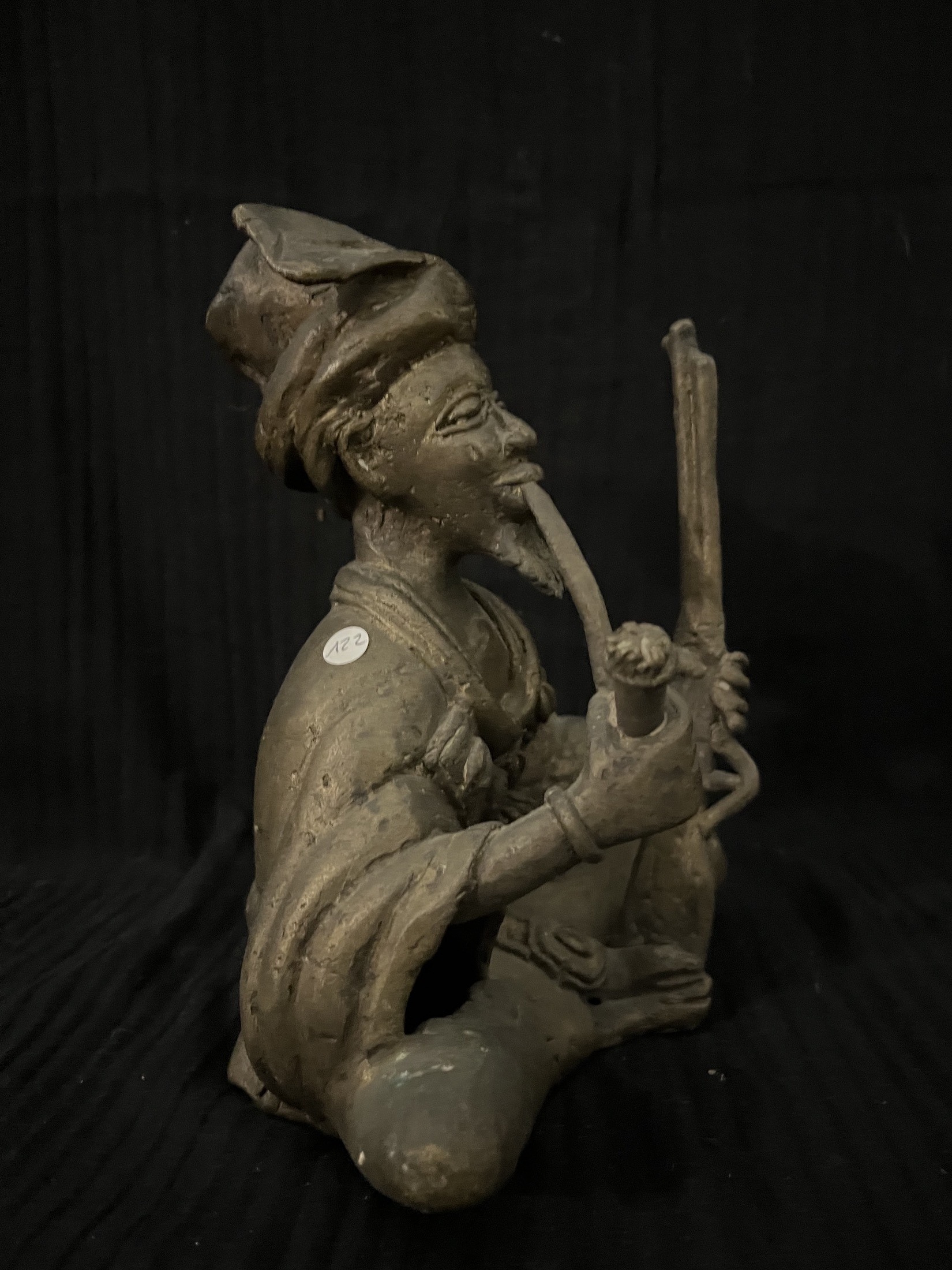Photo 5 — Vieux fumant la pipe — Mossi, Burkina Faso — Art tribal Africain