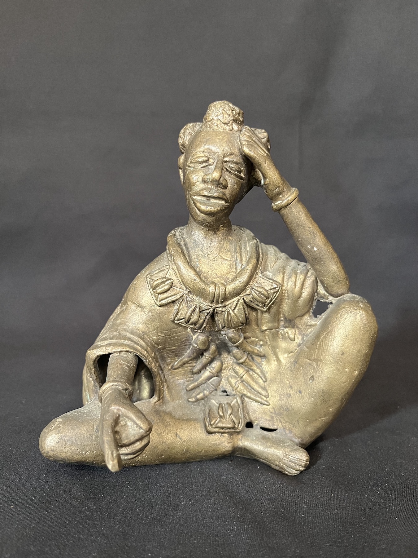 Sage pointant du doigt — Mossi, Burkina Faso — Art tribal Africain