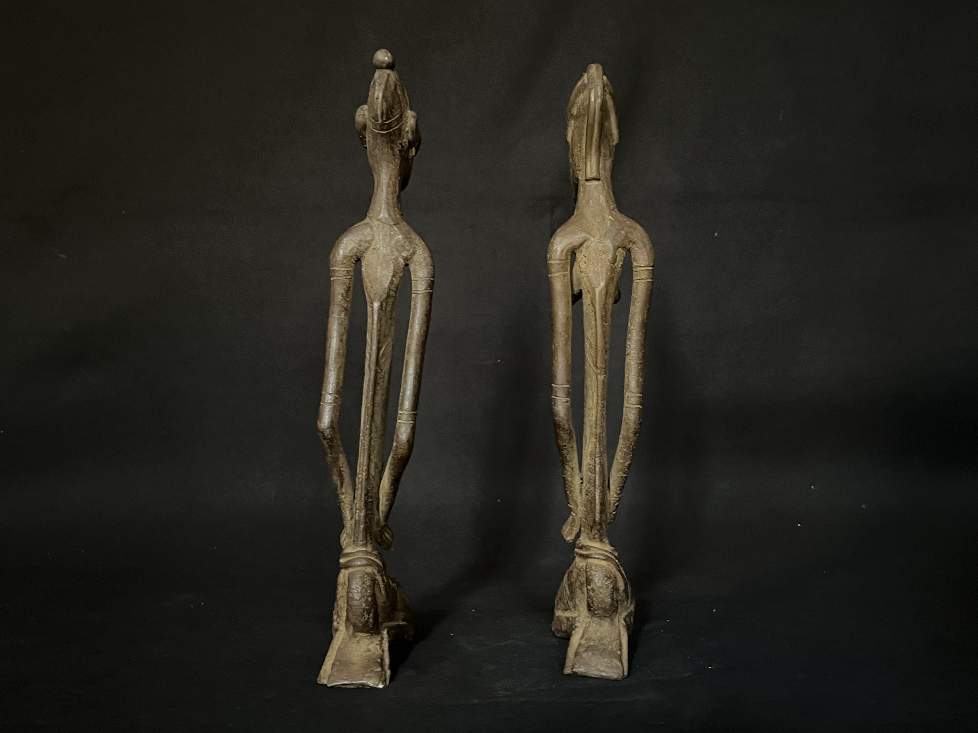 Photo 4 — Couple Dogon Métal — Dogon, Mali — Art tribal Africain