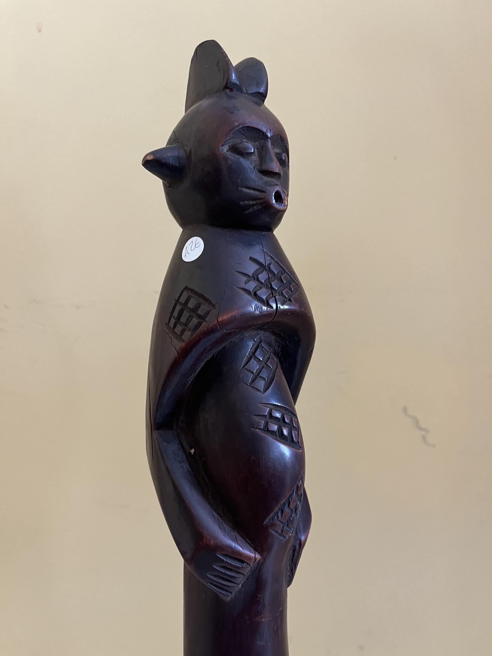 Photo 3 — Pilon rituel Lobi — Lobi, Burkina Faso — Art tribal Africain